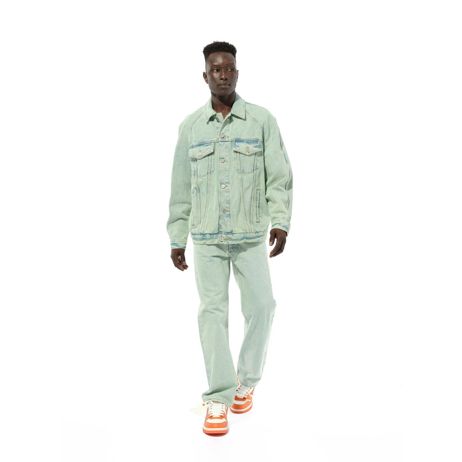 Palm Angels o1mris0824 Denim Jacket in Denim Size US M / EU 48-50 / 2 - 2 Thumbnail