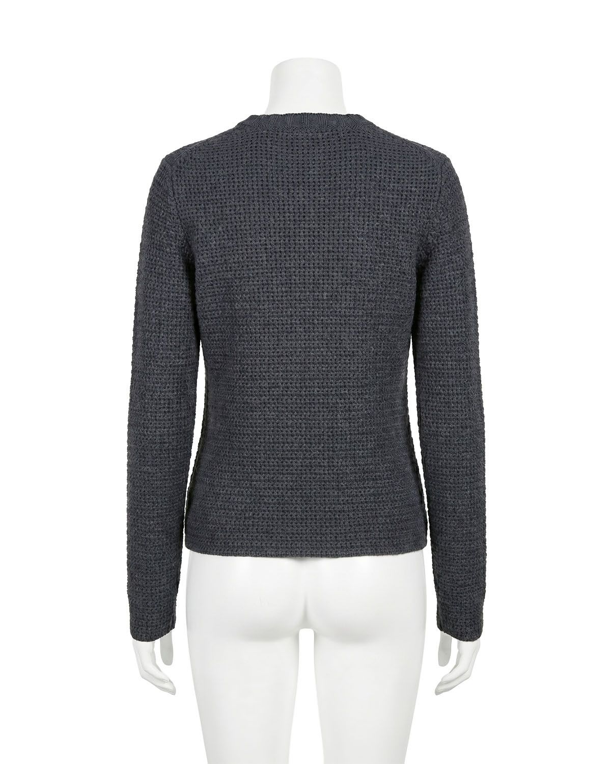 Carol Christian Poell Carol Christian Poell Waffle Knit Sweater - FW03 Size US S / EU 44-46 / 1 - 4 Thumbnail