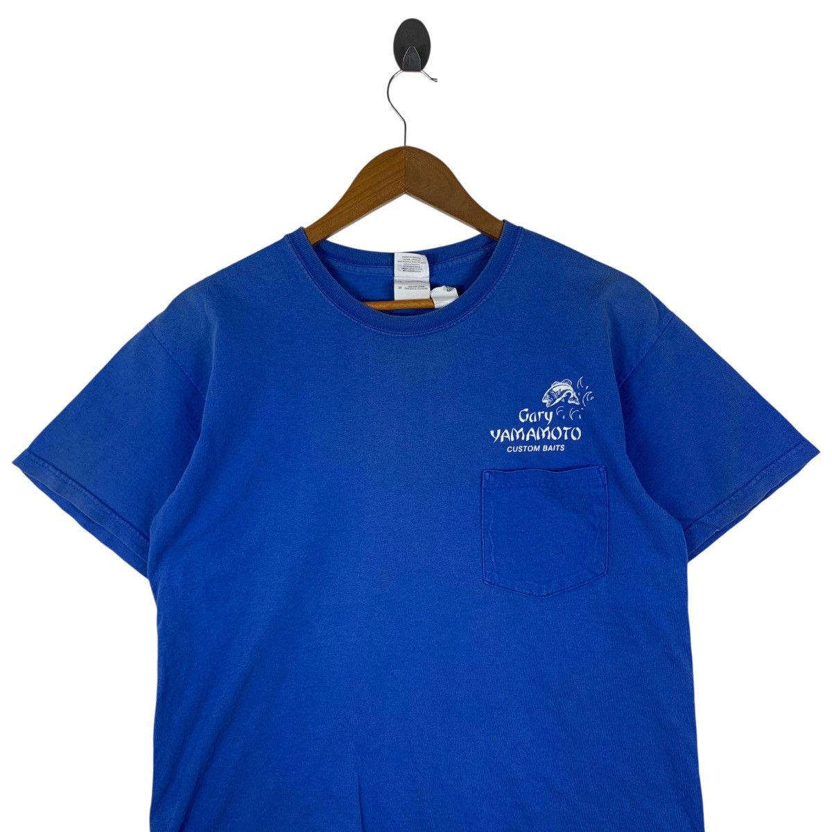 Vintage Vintage GARY YAMAMOTO Custom Baits Fishing Single TShirt Size US M / EU 48-50 / 2 - 4 Thumbnail