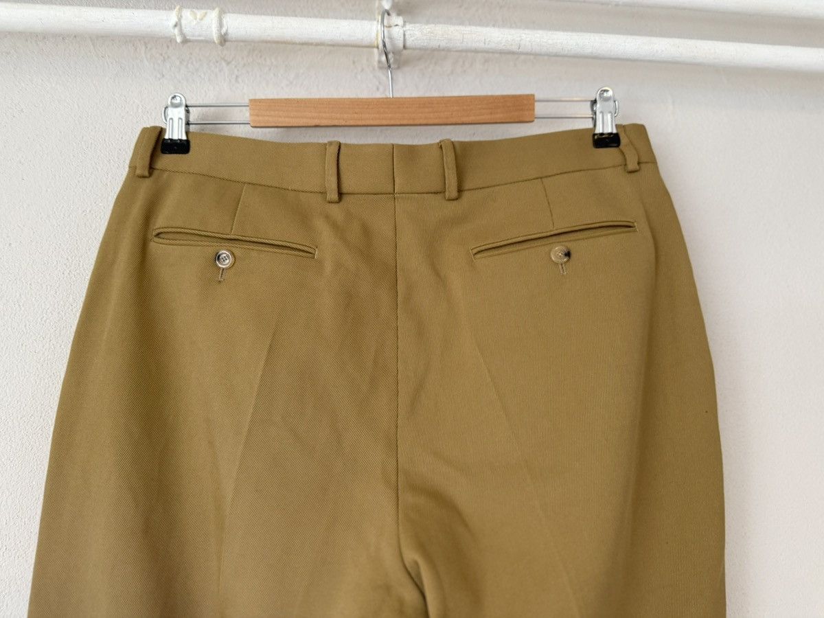 Gucci Camel Trousers with Web Stripe Trim Size US 36 / EU 52 - 7 Thumbnail