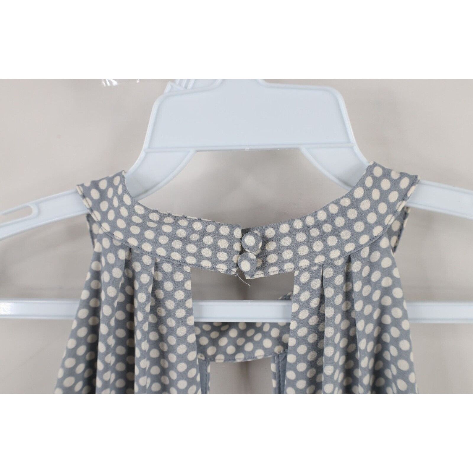 Express New Express Polka Dot Halter Neck Fit and Flare Dress Size XL / US 12-14 / IT 48-50 - 9 Thumbnail