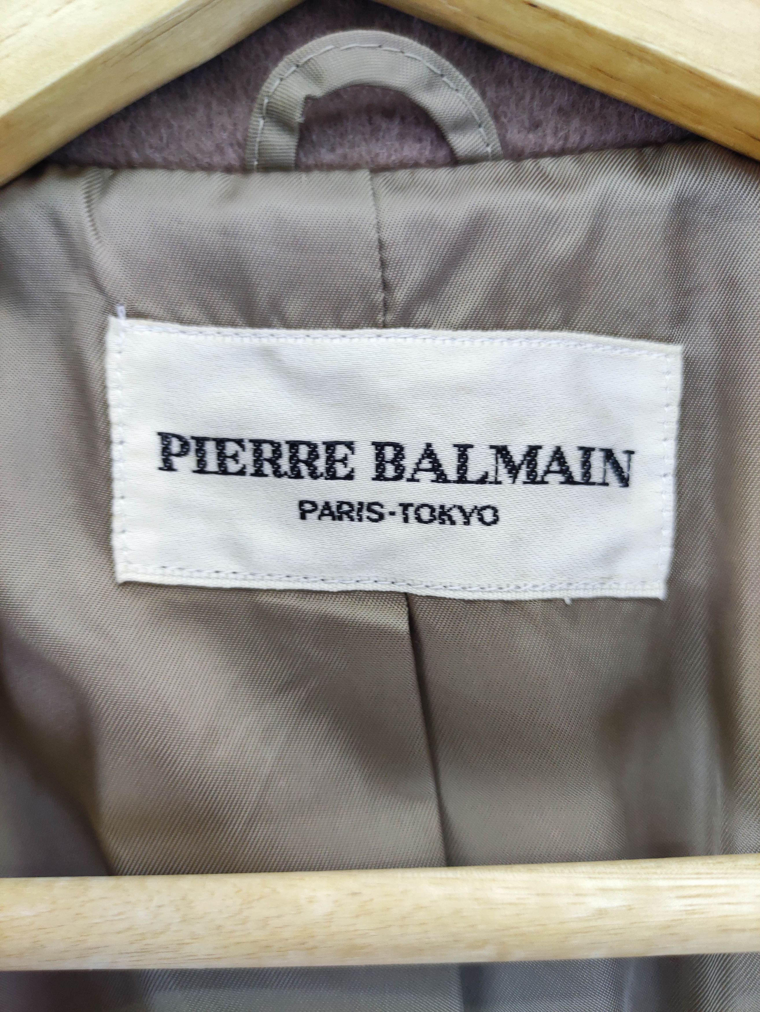 Pierre Balmain Vintage Pierre Balmain Wool Coat Long Jacket Size XS / US 0-2 / IT 36-38 - 7 Thumbnail