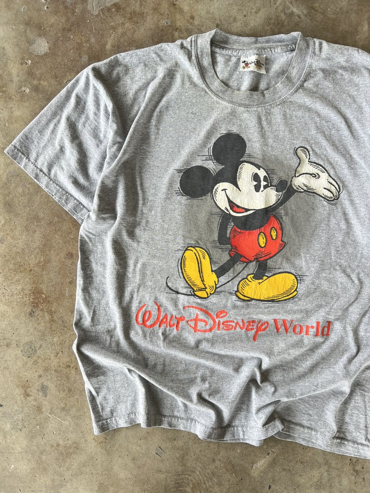 Disney Vintage 90’s Disney Mickey Mouse Promo T Shirt Size US L / EU 52-54 / 3 - 1 Thumbnail