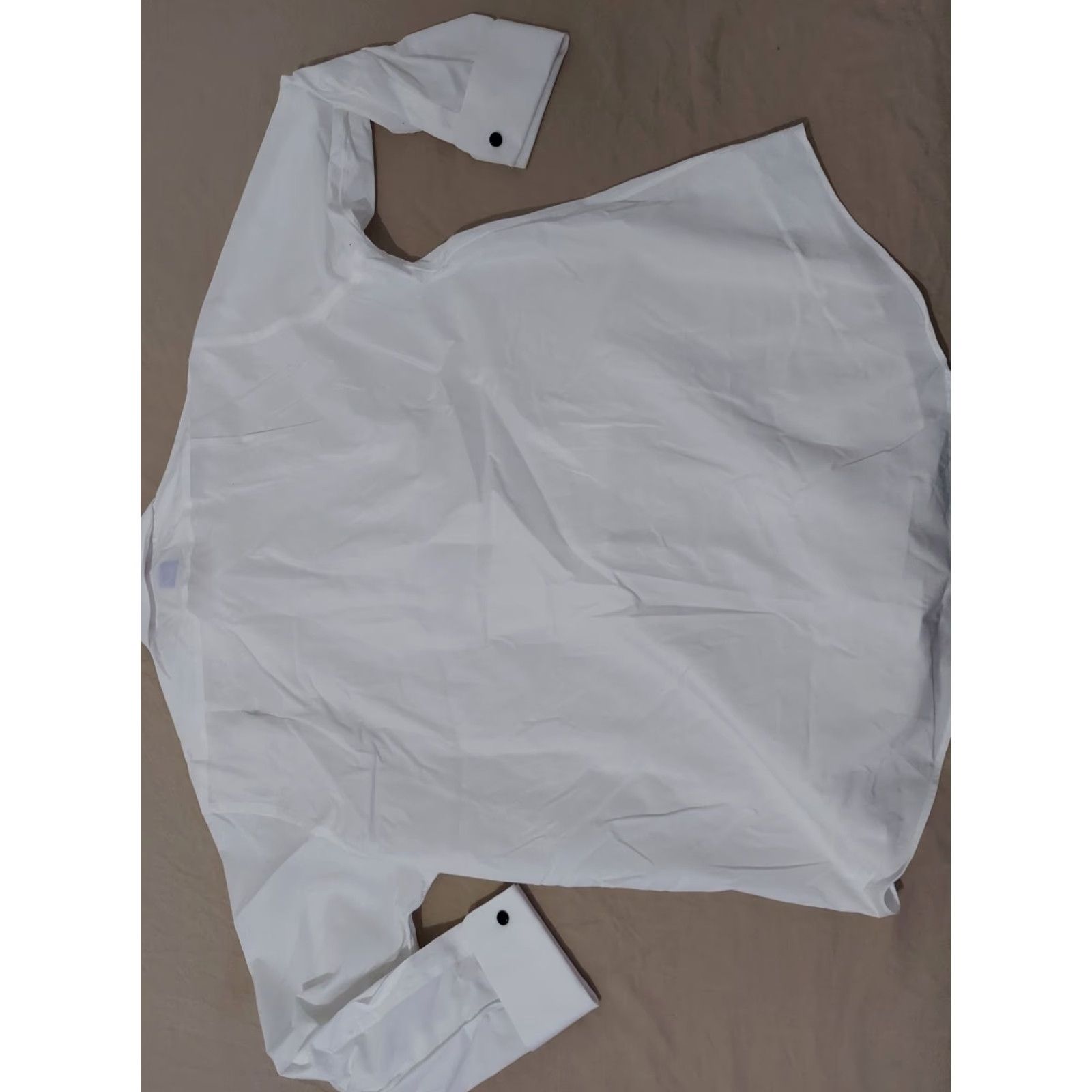 Brooks Brothers Brooks Brothers Dress Shirt Mens 18 34 White Cotton Button Shirt Size 48R - 5 Thumbnail