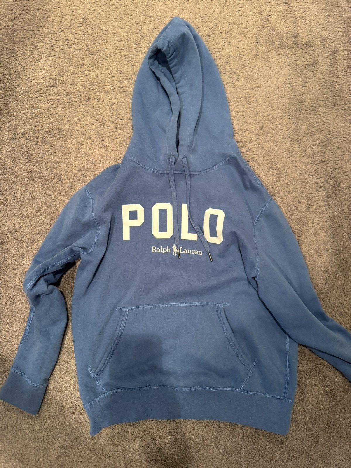 Polo Ralph Lauren Blue polo pullover Hoodie Size US M / EU 48-50 / 2 - 1 Thumbnail