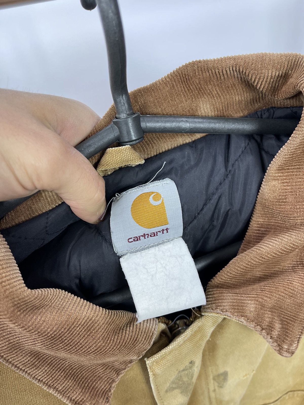 Carhartt × Carhartt Wip Carhartt Sherpa Lined Jacket Size XXL Vintage 90s Brown Size US XXL / EU 58 / 5 - 4 Thumbnail