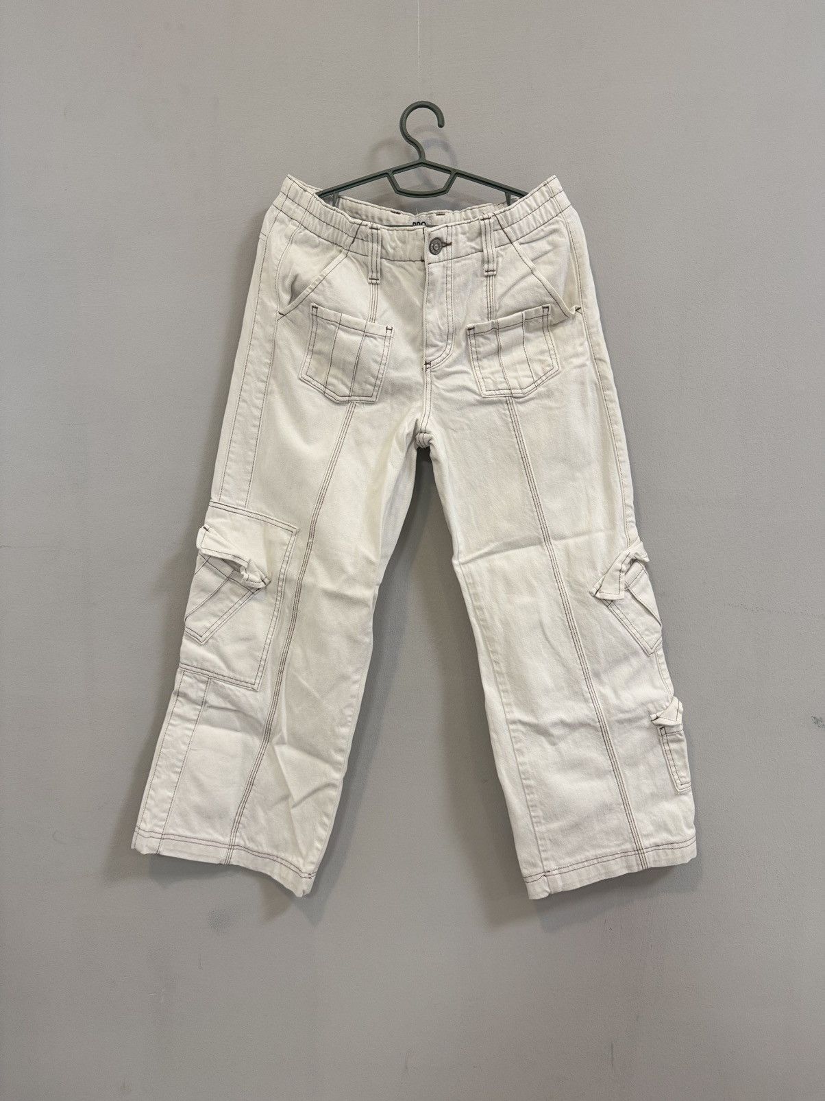 If Six Was Nine × Japanese Brand Vintage rare hype Carpenter double knee cargo pants jeans Size 29" - 1 Thumbnail
