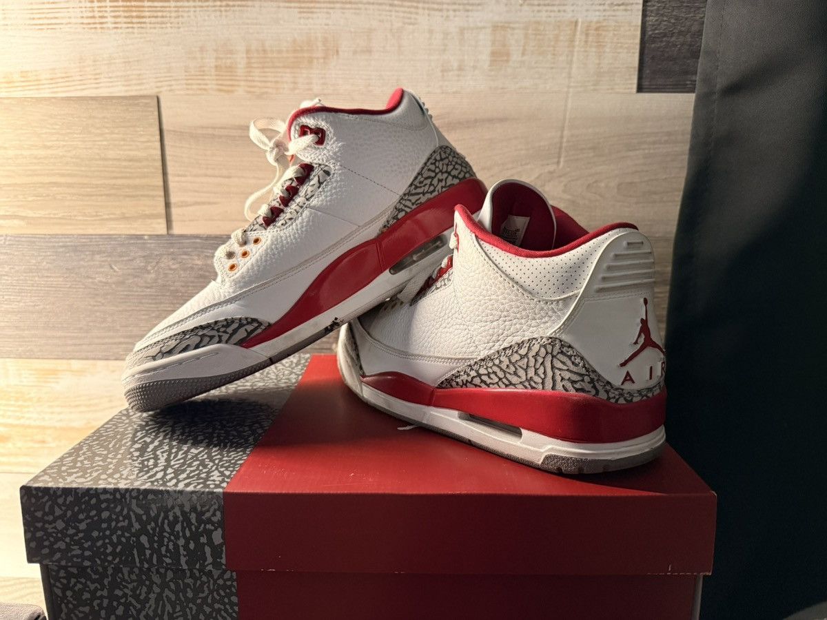 Jordan Brand Jordan 3 Cardinal Red Size US 9 / EU 42 - 1 Thumbnail