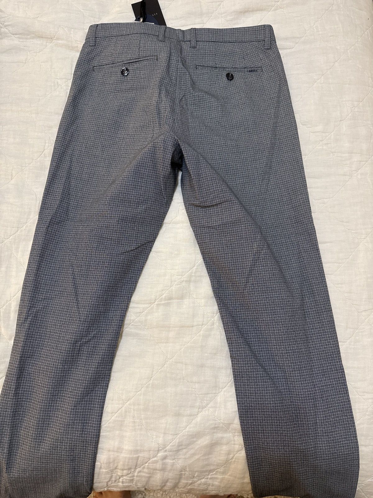 Ted Baker Ted Baker Slim Fit Checked Trouser 32R BRAND NEW Size US 32 / EU 48 - 2 Thumbnail