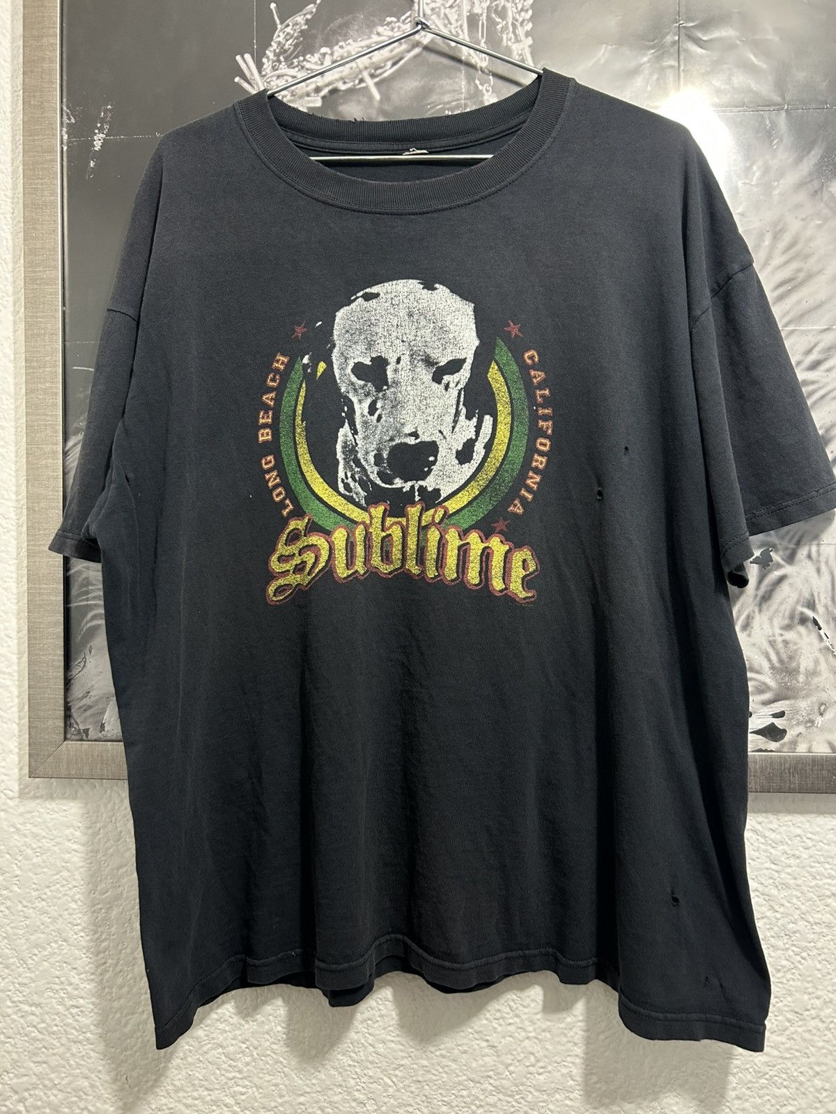 Vintage 2006 Sublime Lou Dog Distressed Size US XL / EU 56 / 4 - 1 Thumbnail