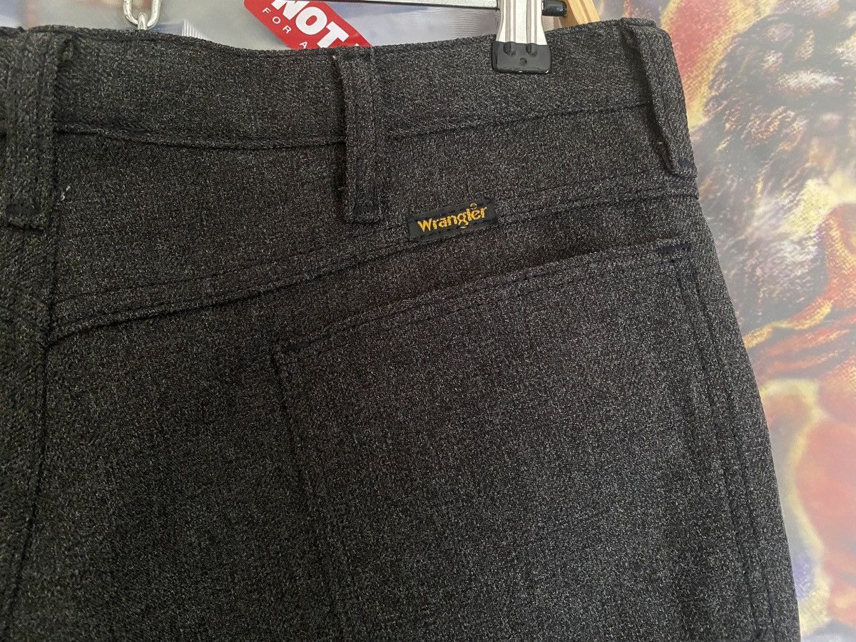 Wrangler Wrangler Charcoal Grey Boot Cut Sta Prest Size US 33 - 3 Thumbnail