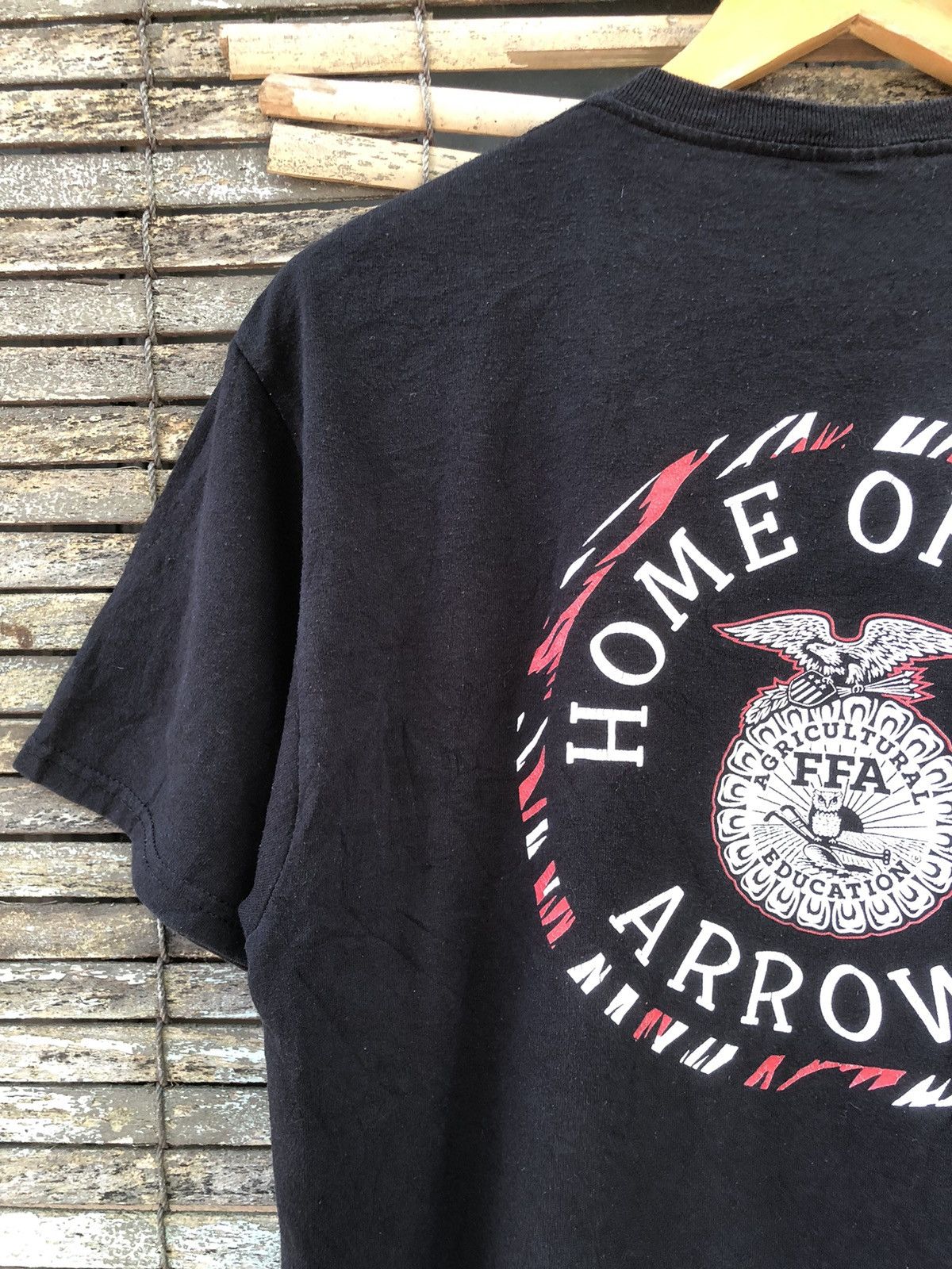Japanese Brand × Vintage RARE Vintage Y2K Tecumseh FFA Home Of The Arrows Tshirt Size US M / EU 48-50 / 2 - 6 Thumbnail