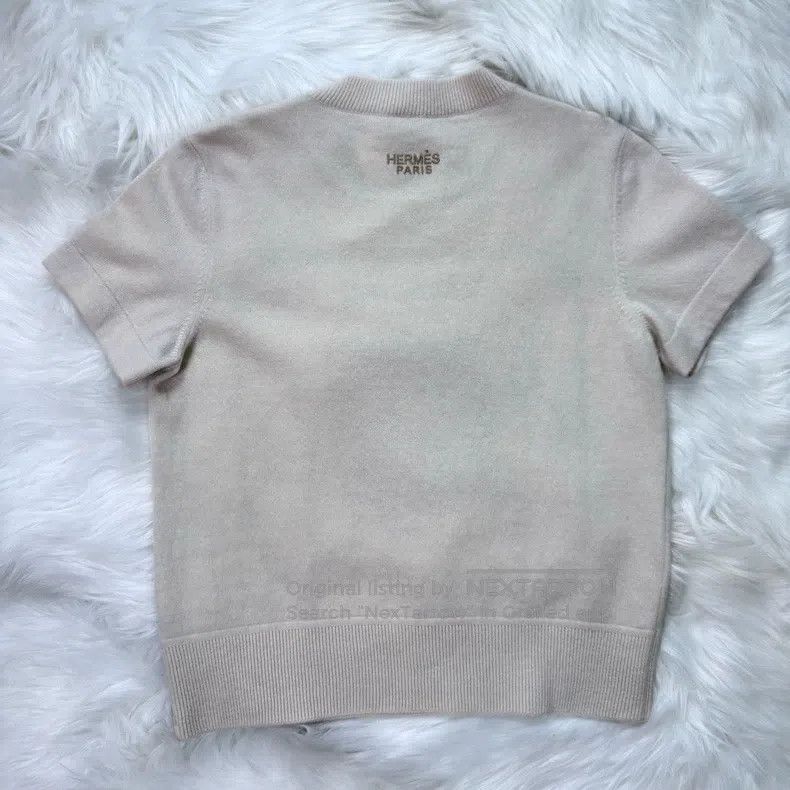 Hermes Hermes knitted short sleeve Size XS / US 0-2 / IT 36-38 - 2 Thumbnail