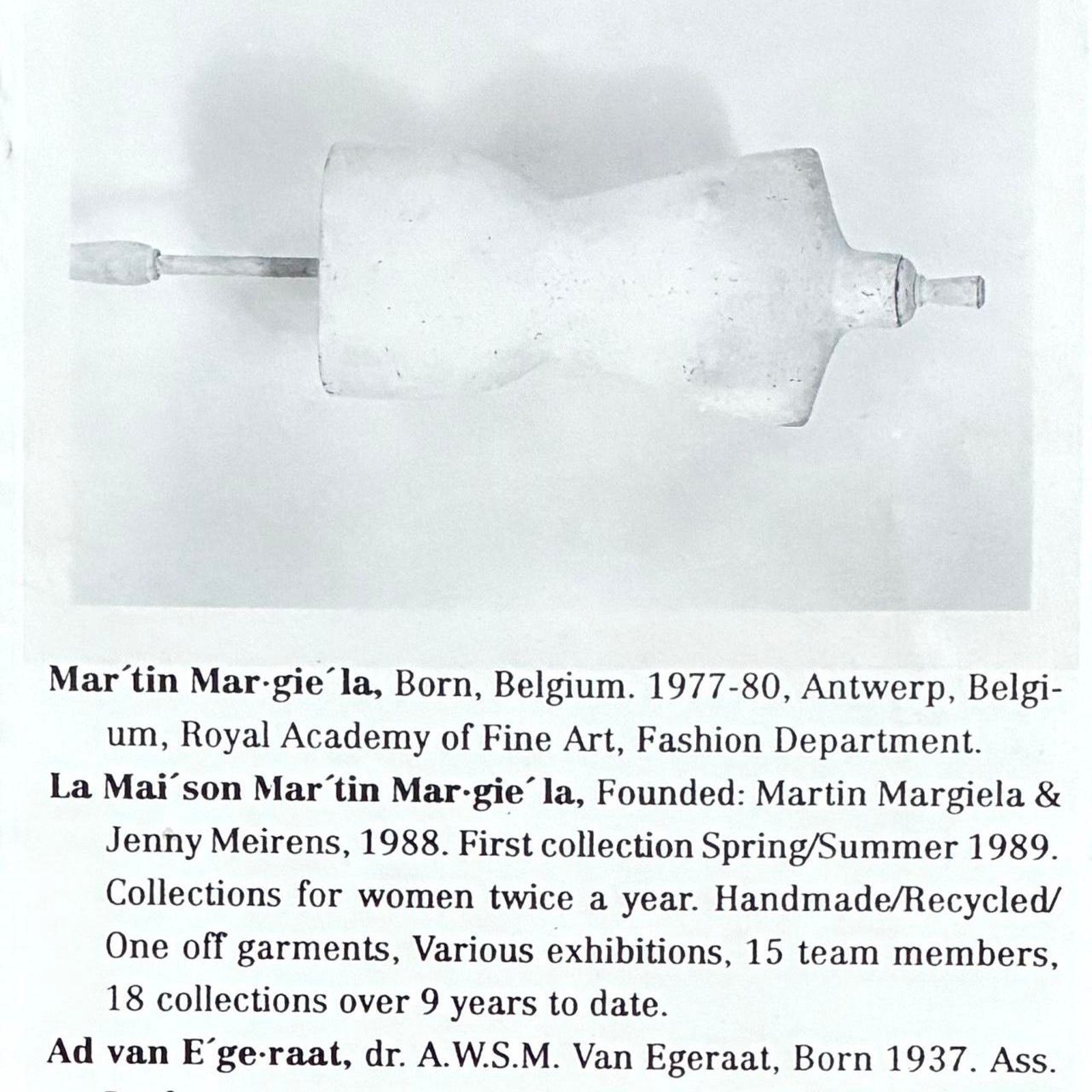 Japanese Brand × Maison Margiela × Vintage Maison Martin Margiela Archive photo framed poster 9x11 Size ONE SIZE - 2 Thumbnail