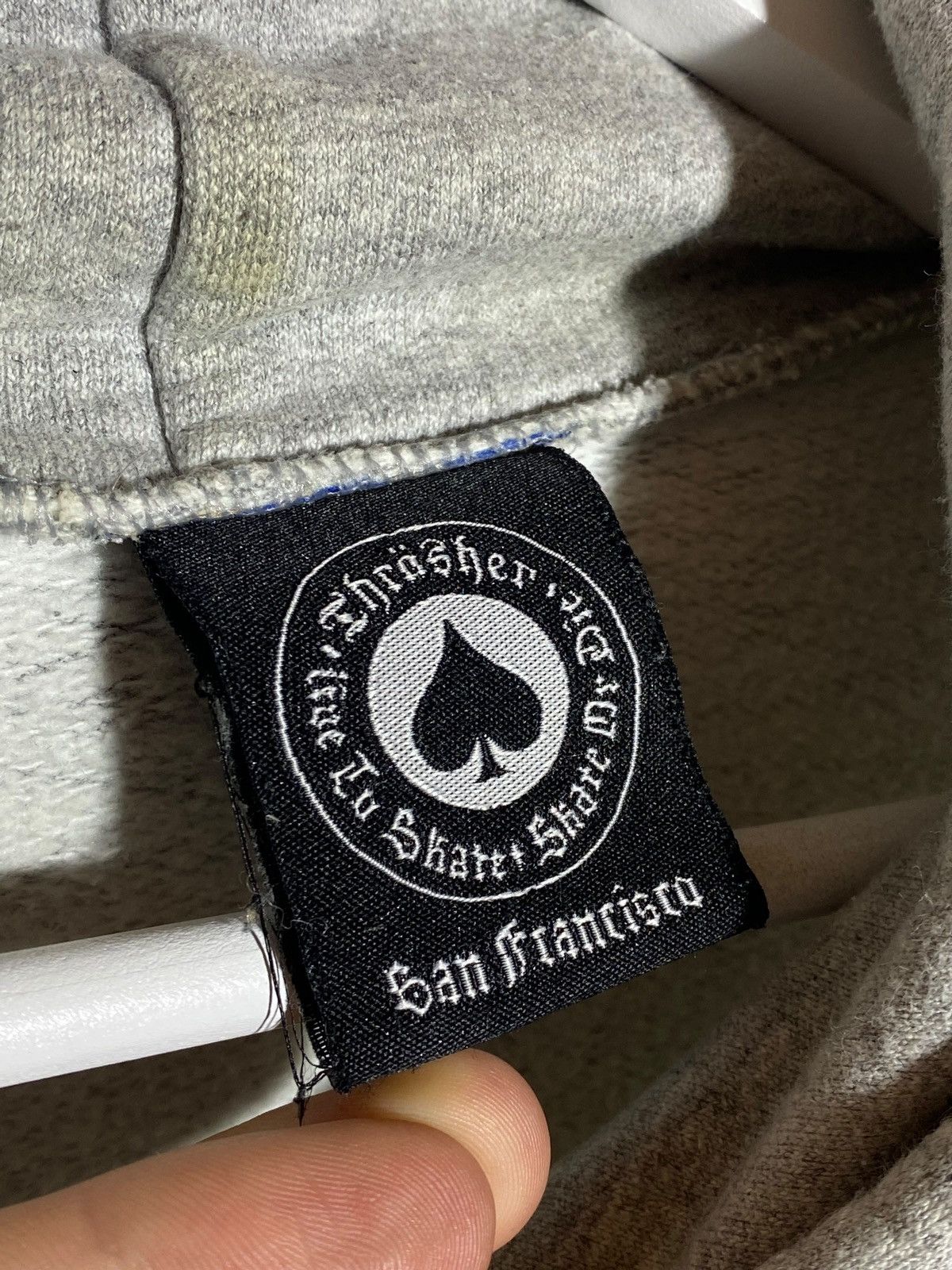 Thrasher Y2K THRASHER FLAME LOGO GREY HOODIE SKATEBOARDING VIBES Size US M / EU 48-50 / 2 - 11 Thumbnail