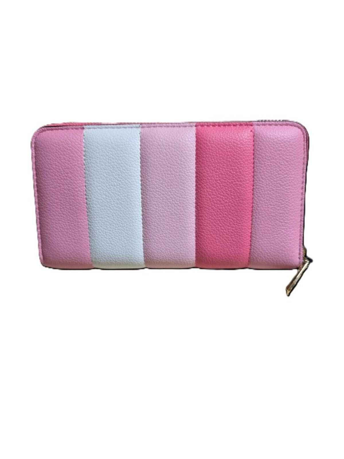 Other Victoria Secret Pink & White Striped Zip Around Wallet Size ONE SIZE - 2 Thumbnail