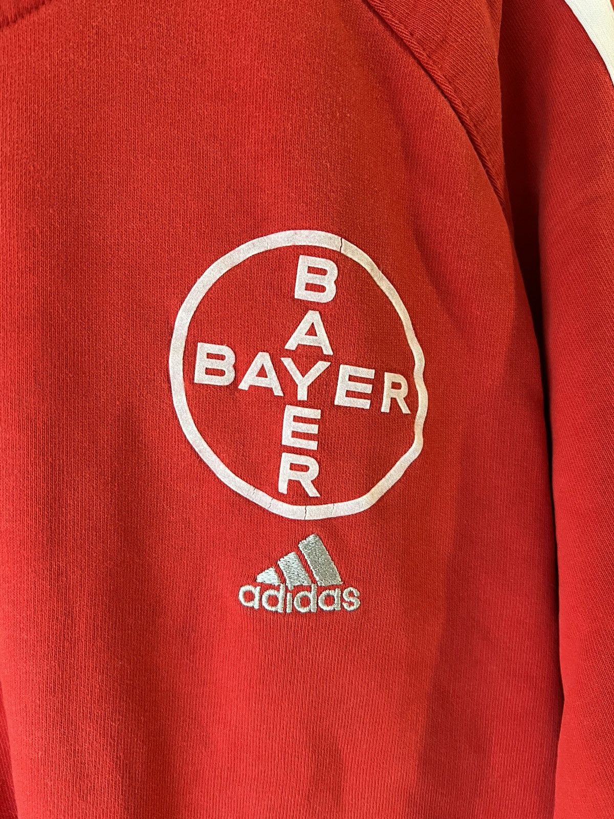 Adidas Very rare ADIDAS BAYER 04 Leverkusen vintage sweatshirt Size US XXL / EU 58 / 5 - 3 Thumbnail