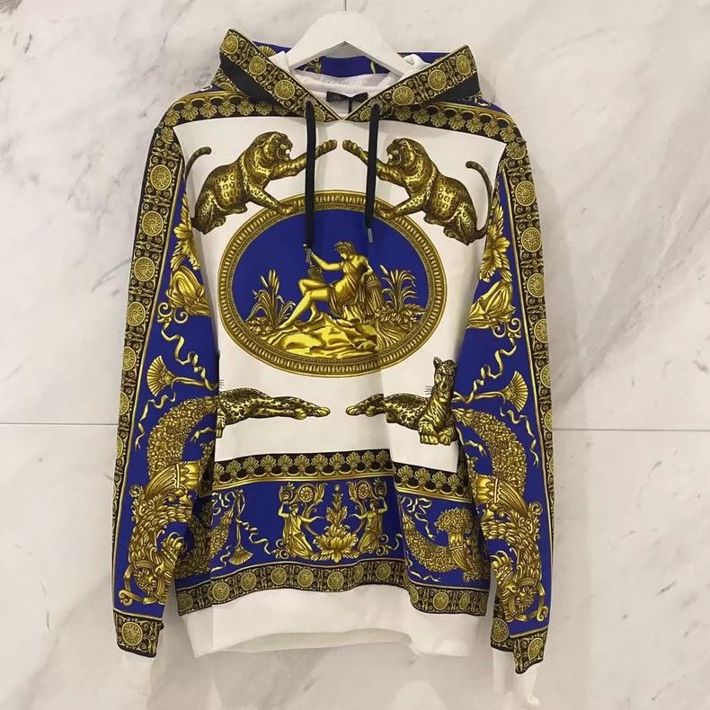 Versace Versace Men's hooded sweatshirt Size US L / EU 52-54 / 3 - 1 Thumbnail