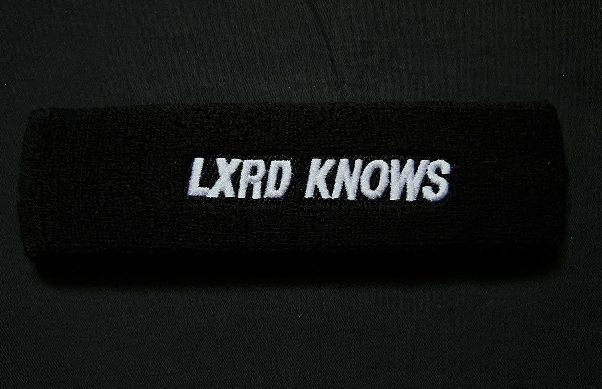 Lxrdknows Lxrdknows Uzi Headband + Lord Knows Logo Tee XL FTP G59 Goth Size ONE SIZE - 3 Thumbnail