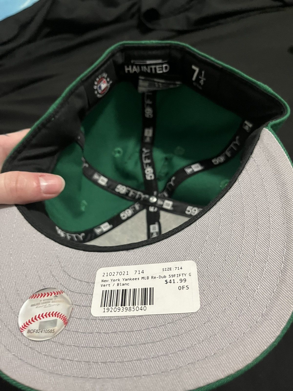 New York Yankees Ny Yankees 59 fifty fitted hat rayquaza size 7 1/4 Size ONE SIZE - 5 Thumbnail