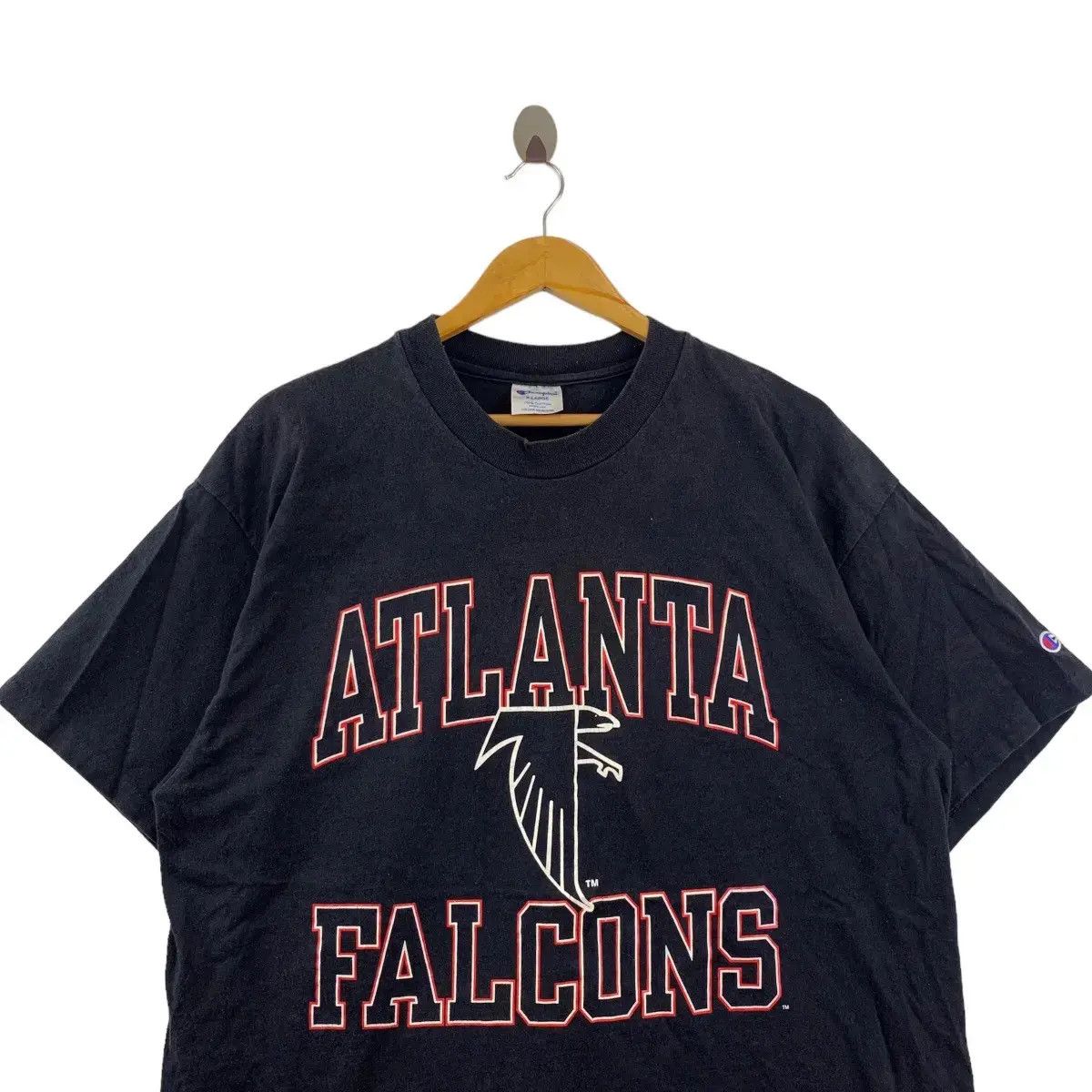 Champion Vintage 90’ CHAMPION ATLANTA FALCONS NFL Tee Shirt National Size US XL / EU 56 / 4 - 2 Thumbnail