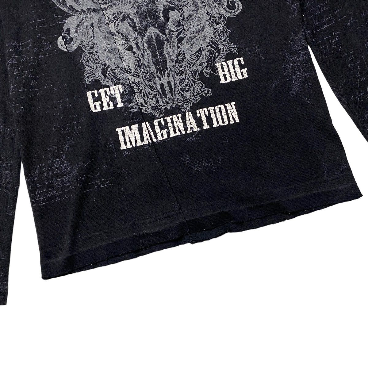 If Six Was Nine 2000's In The Attic Sick Tribal Poem Longsleeve Size US S / EU 44-46 / 1 - 8 Thumbnail