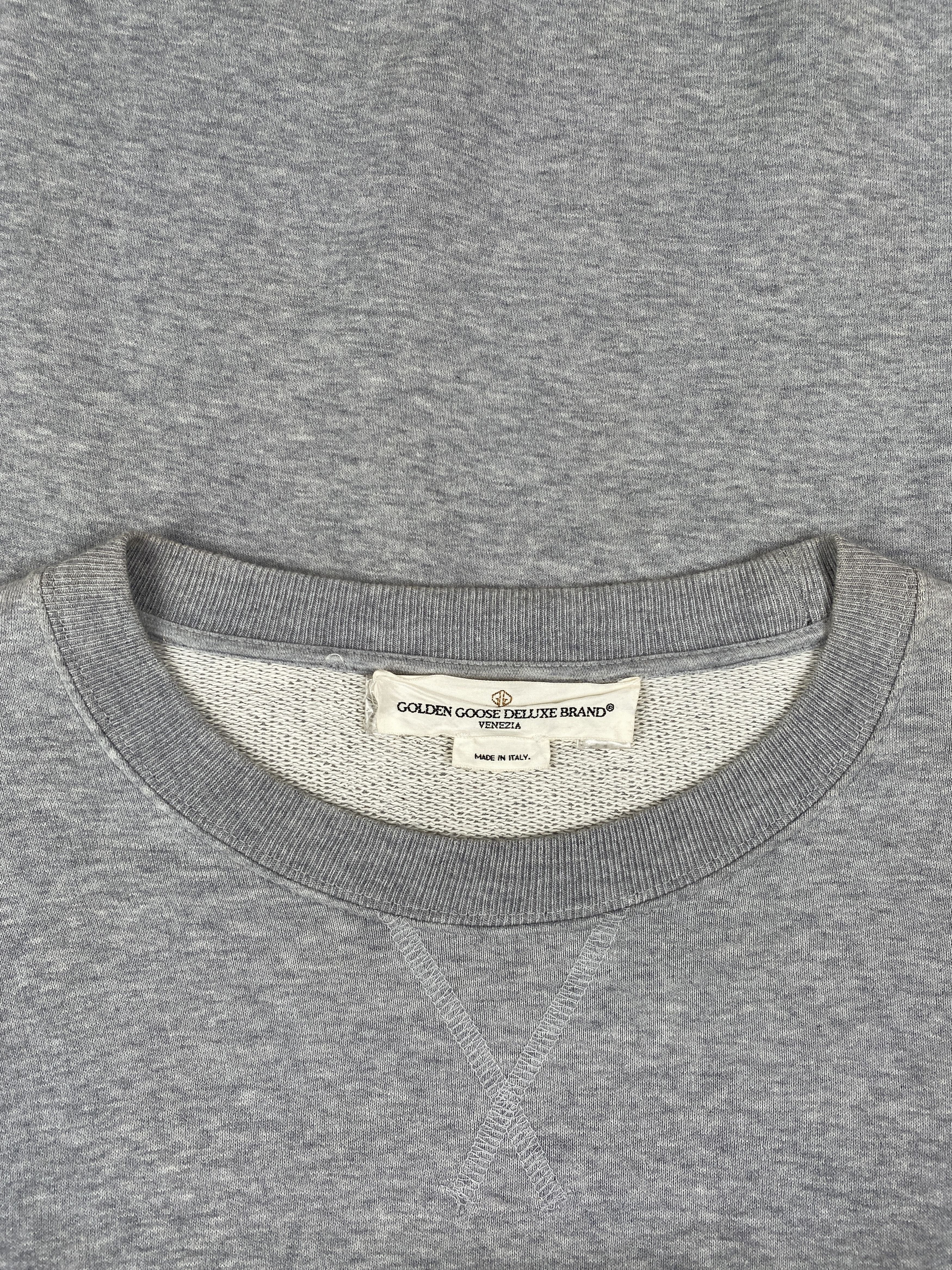Golden Goose Deluxe Brand Heather Gray 'GGDB' Logo Size US M / EU 48-50 / 2 - 8 Thumbnail