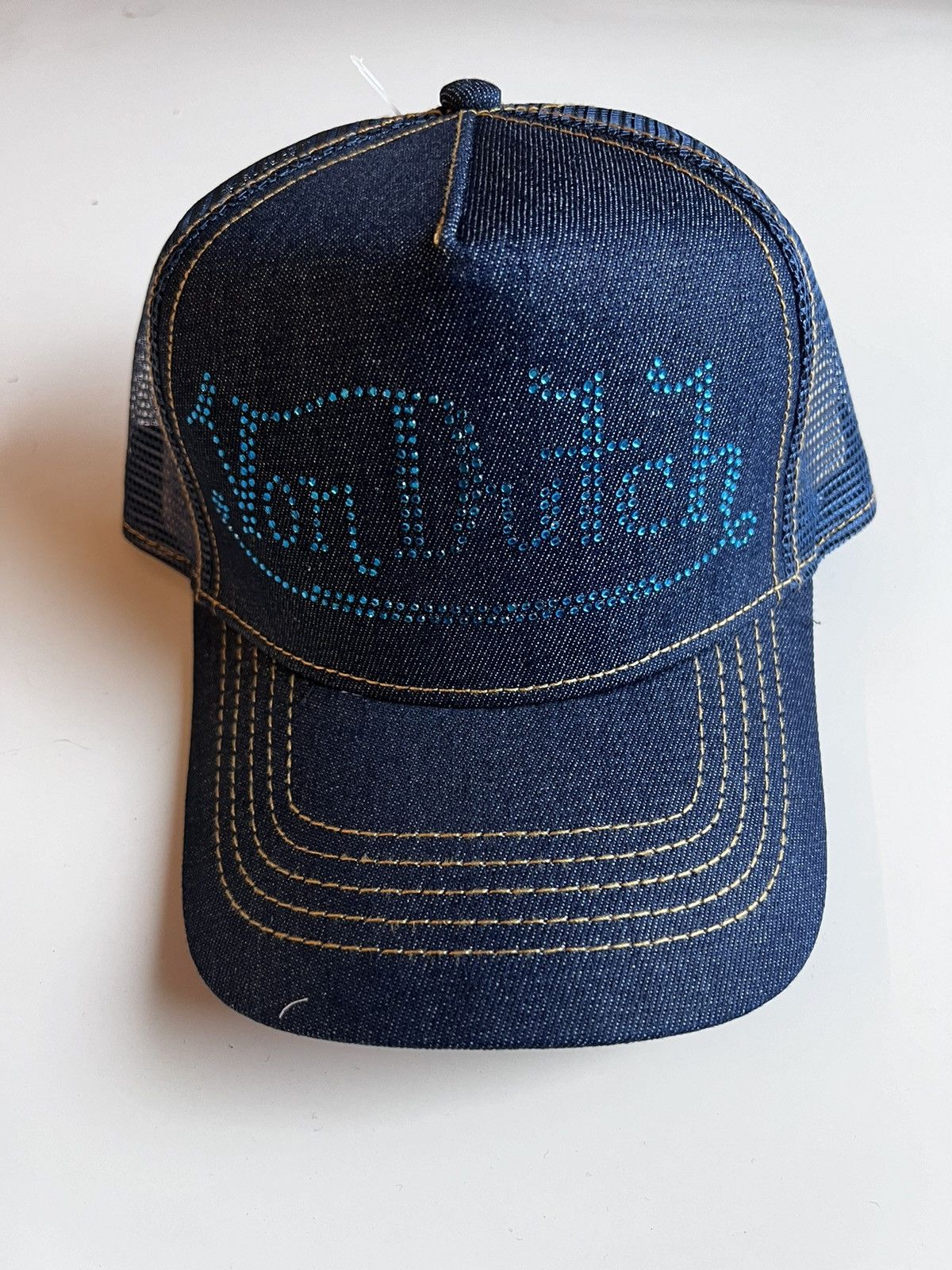 Von Dutch Von Dutch Trucker Hat Denim NWT Size ONE SIZE - 1 Thumbnail