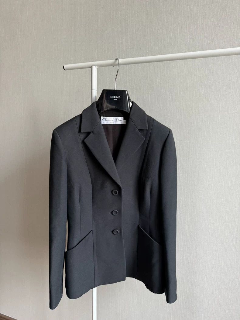 Dior Dior Black Jacket Suit Outerwear - dmc Size US M / EU 48-50 / 2 - 1 Thumbnail
