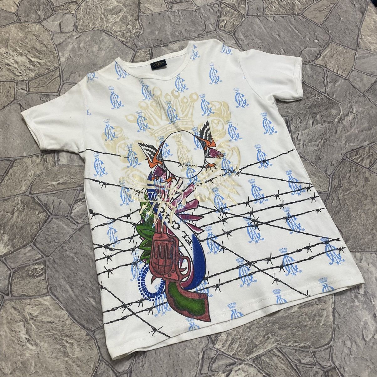 Christian Audigier Christian Audiger T Shirt Big Logo Size M Size US M / EU 48-50 / 2 - 8 Thumbnail