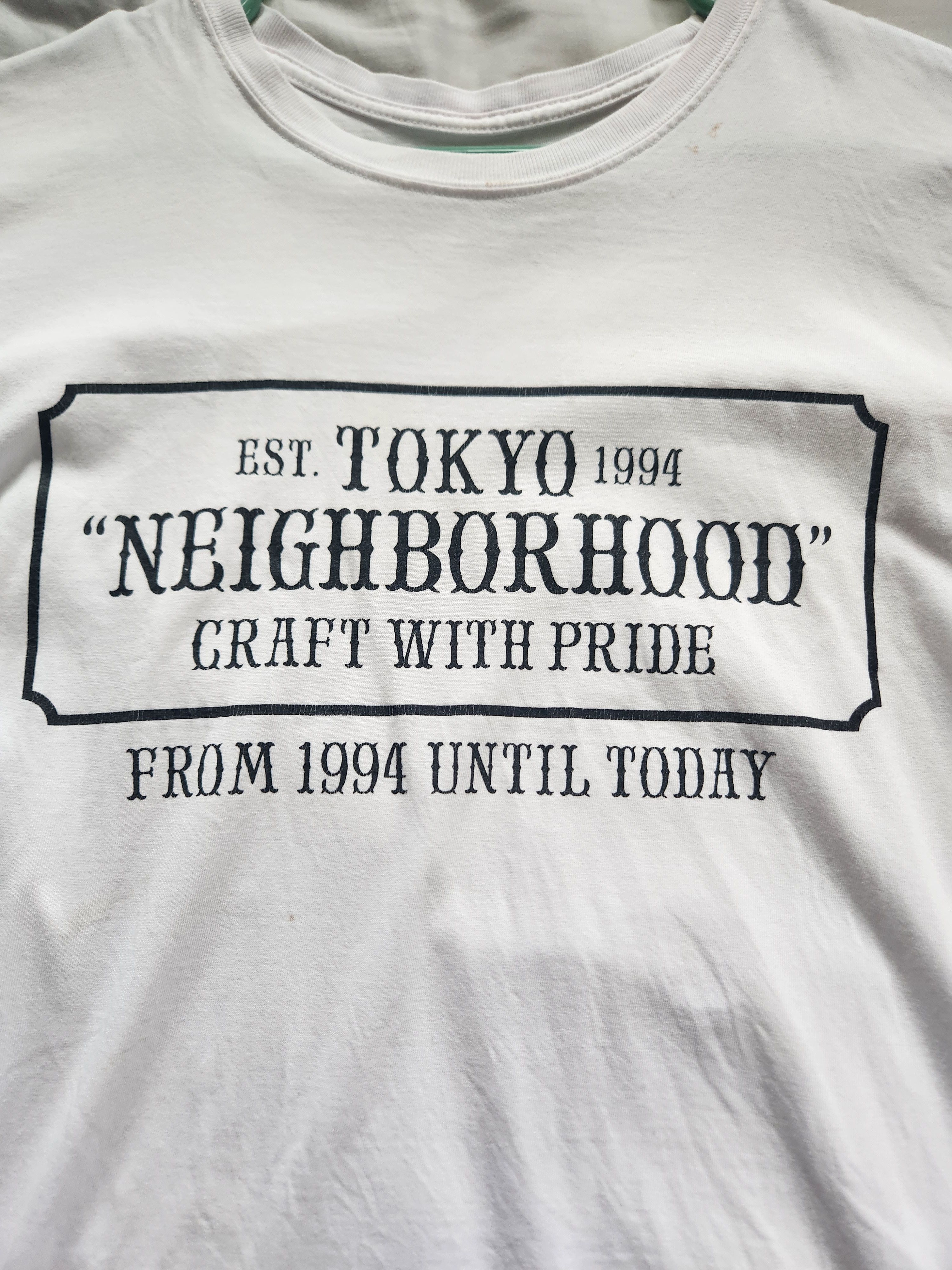 Neighborhood Neighborhood Logo Tee Size US M / EU 48-50 / 2 - 2 Thumbnail