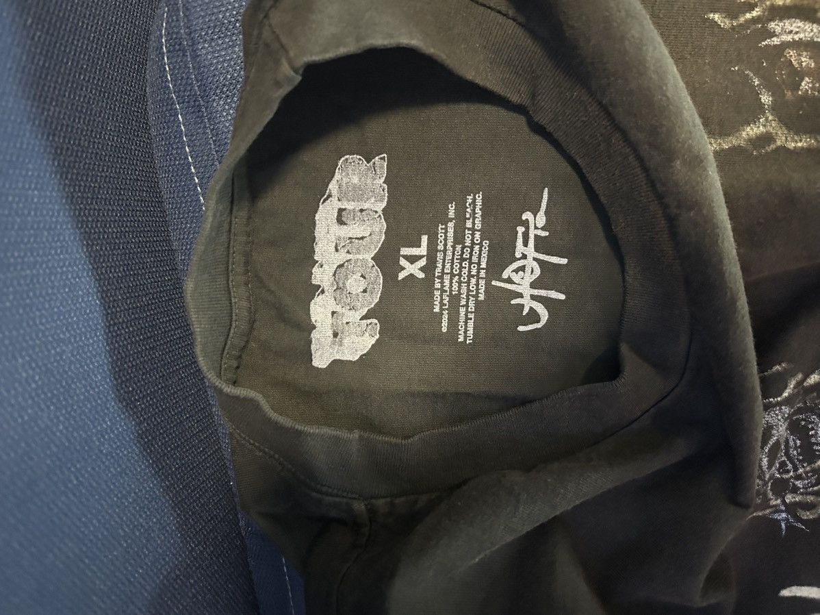 Travis Scott Travis Scott Madrid Spain Tee Size US XL / EU 56 / 4 - 3 Thumbnail