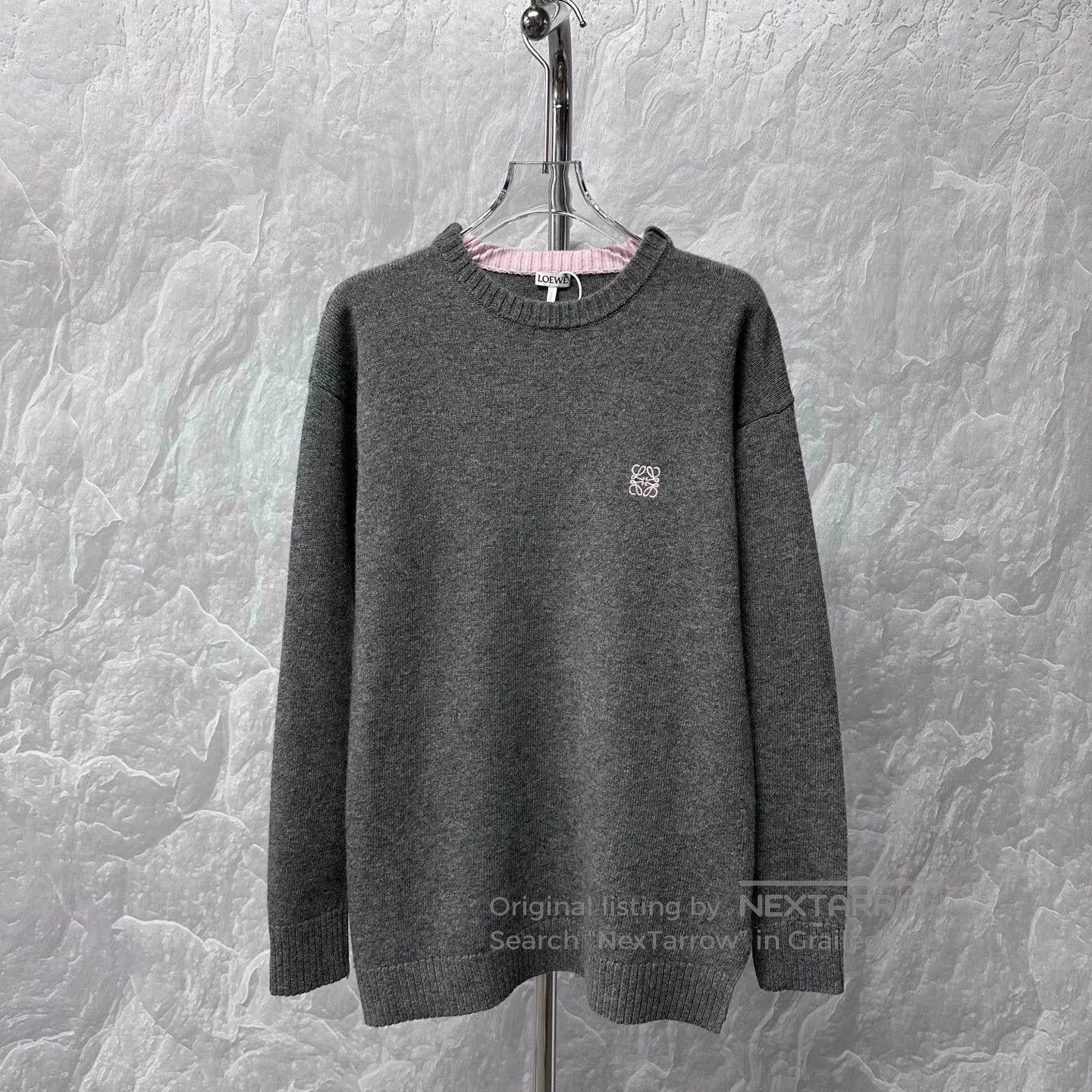 Loewe Loewe Colorblock Embroidered Wool Sweater. Size US S / EU 44-46 / 1 - 1 Thumbnail