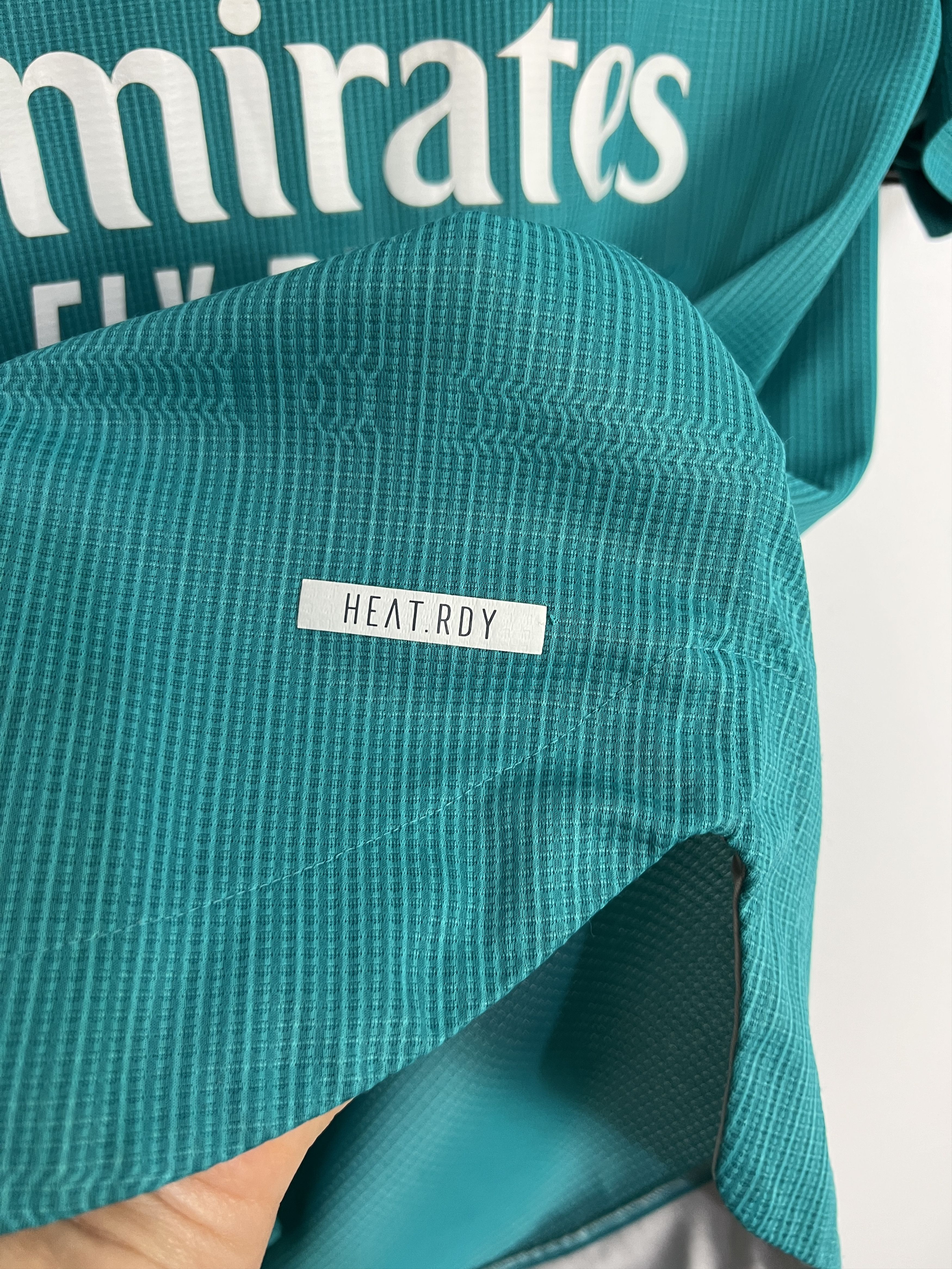 Adidas Real Madrid Third football shirt 2021 Soccer #10 Figo Jersey Size US XS / EU 42 / 0 - 6 Thumbnail