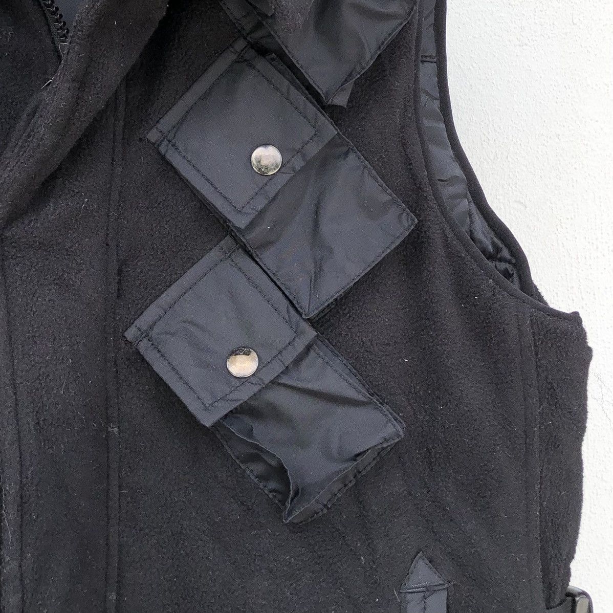 Japanese Brand P.D.W Thermolite Multi Pocket Tactical Fleece Vest Jacket Size US L / EU 52-54 / 3 - 5 Thumbnail