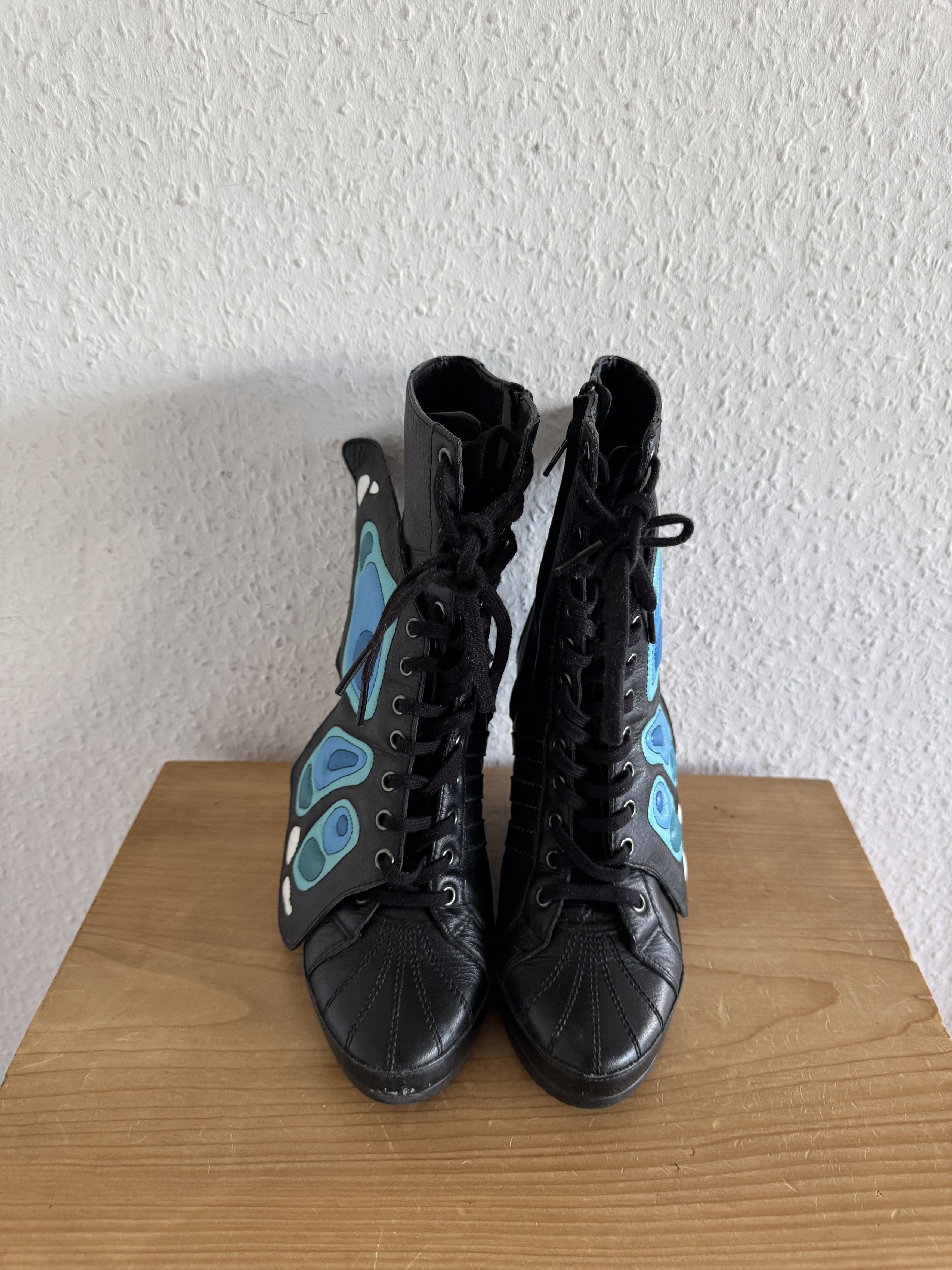 Adidas × Jeremy Scott Butterfly Wedge Size US 7.5 / IT 37.5 - 2 Thumbnail