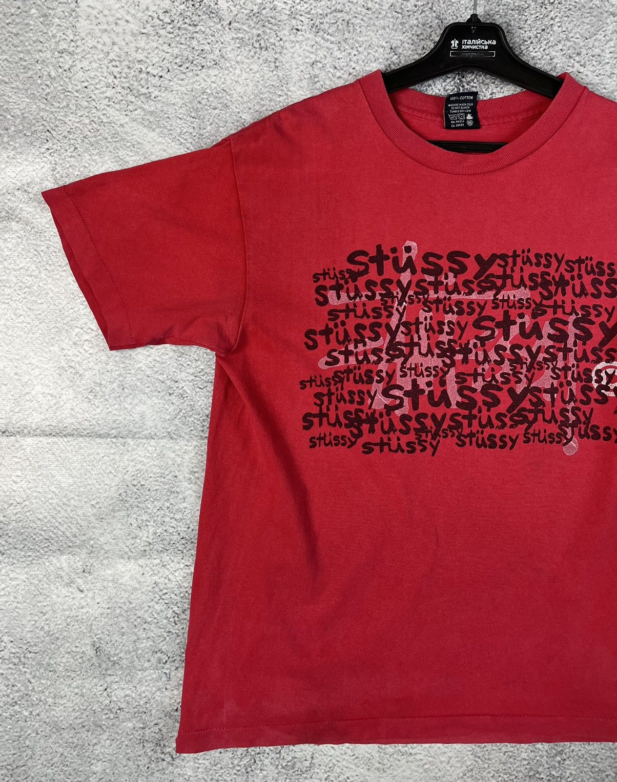 Stussy Vintage stussy multi logo T-shirt Y2K Size US M / EU 48-50 / 2 - 5 Thumbnail