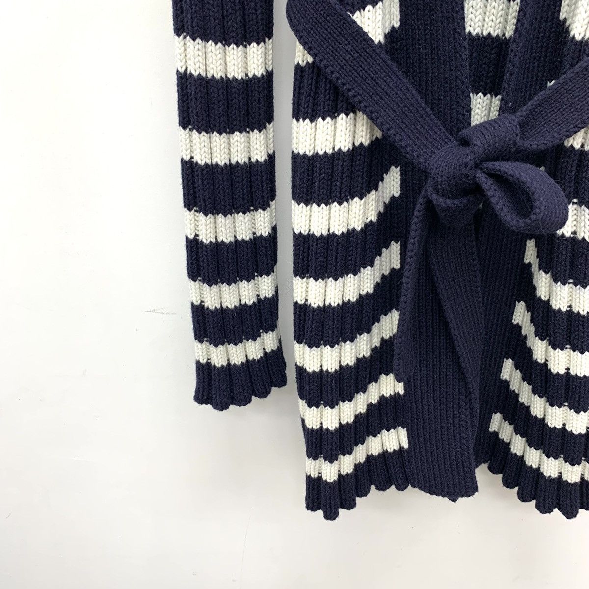 Dior Dior Color Block Striped Cashmere Blend Knit Cardigan K26WX Size XS / US 0-2 / IT 36-38 - 4 Thumbnail
