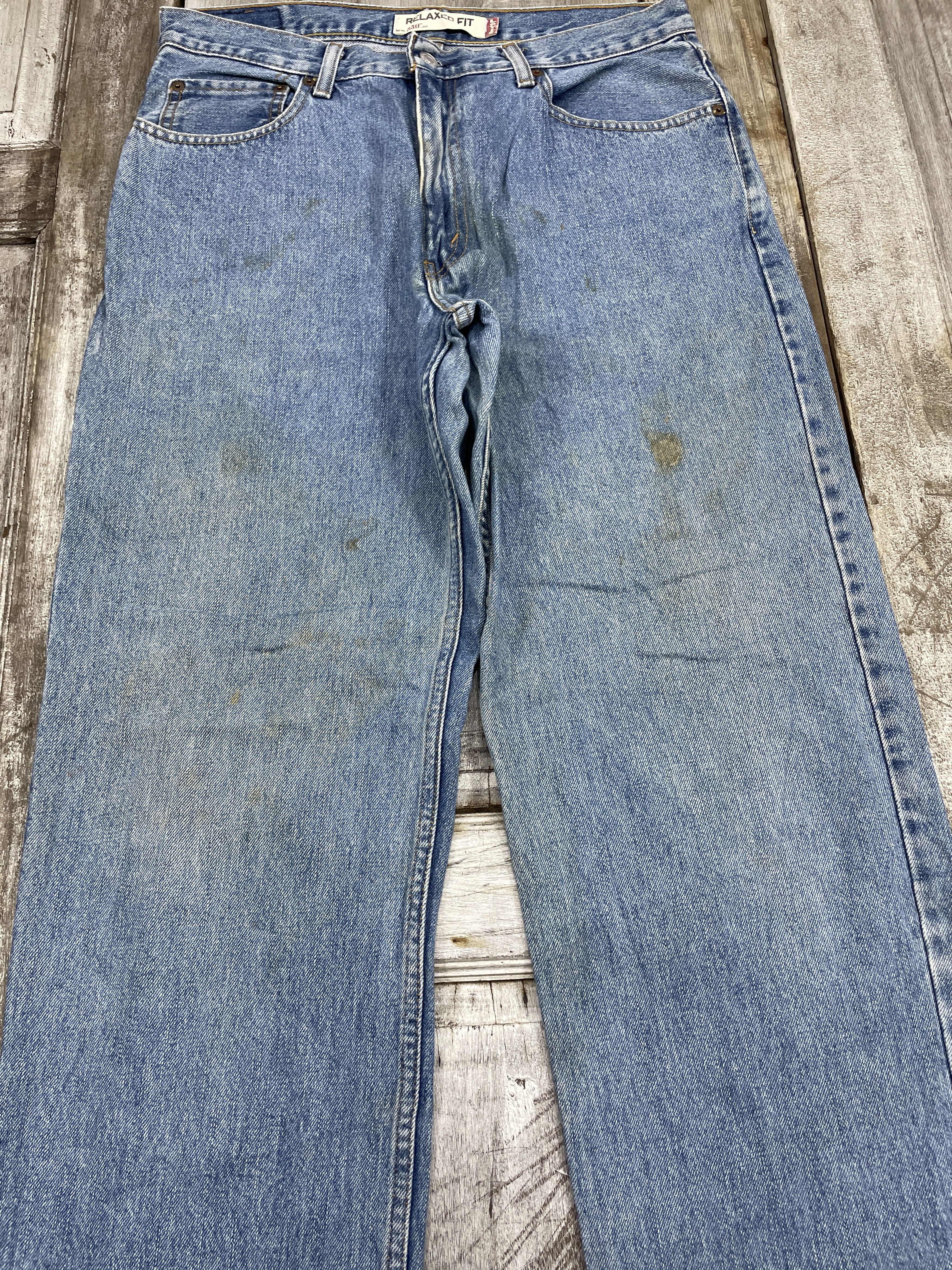 Levi's × Vintage Vintage Levi's 550 Faded Jeans WC 376 Size US 33 - 4 Thumbnail