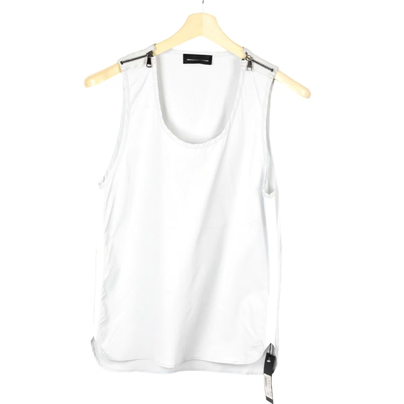 Diesel Diesel Black Gold Ciasket Tank Top Blouse Women EU 36 Zipped Shoulders Blouse Size XS / US 0-2 / IT 36-38 - 2 Thumbnail
