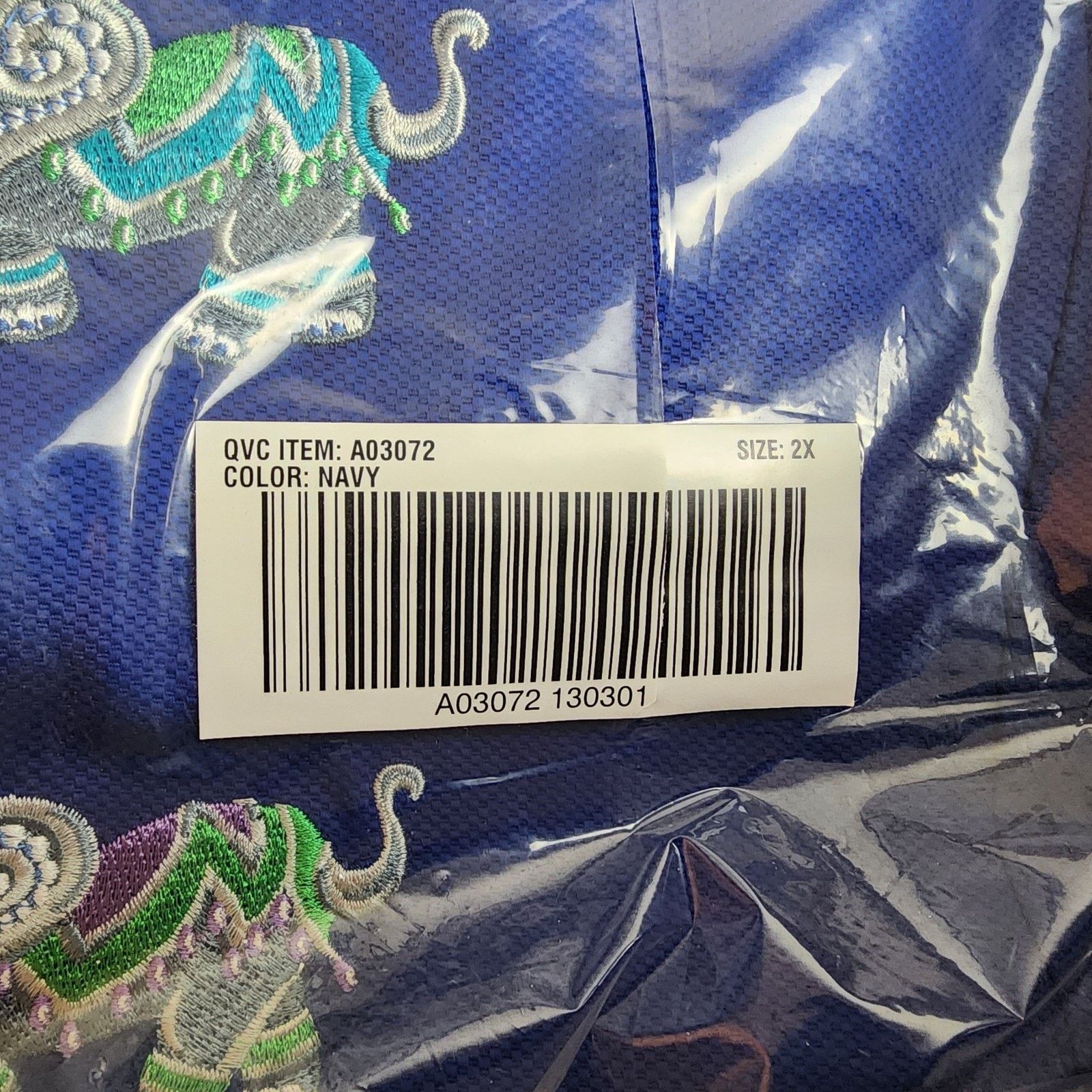 Bob Mackie Bob Mackie Elephant Embroidered Jacket Women 2X Royal Blue Size XL / US 12-14 / IT 48-50 - 9 Thumbnail