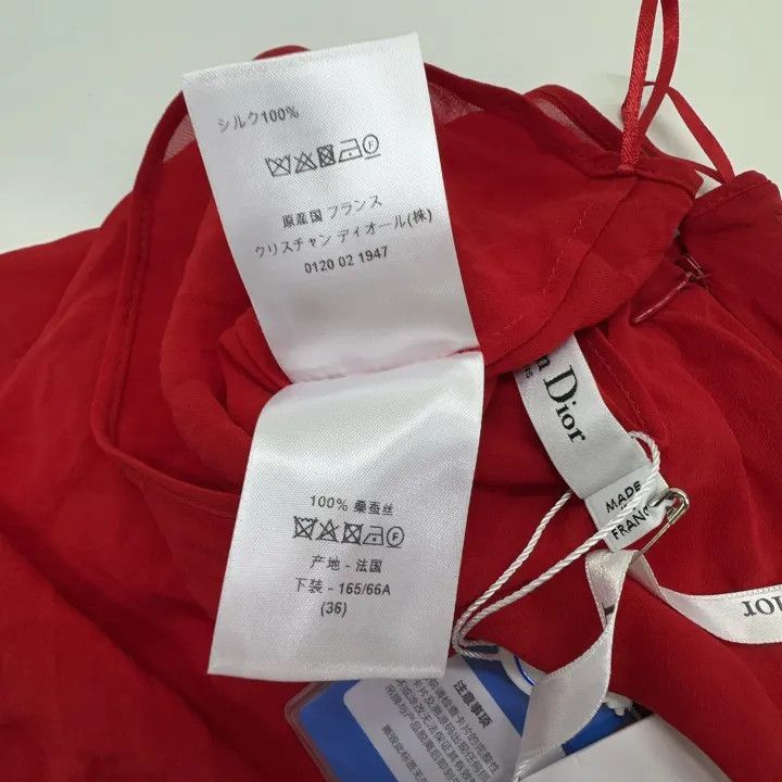 Dior Dior Stylish Solid Color Short Skirt 0079-2507 Size 35" - 5 Thumbnail