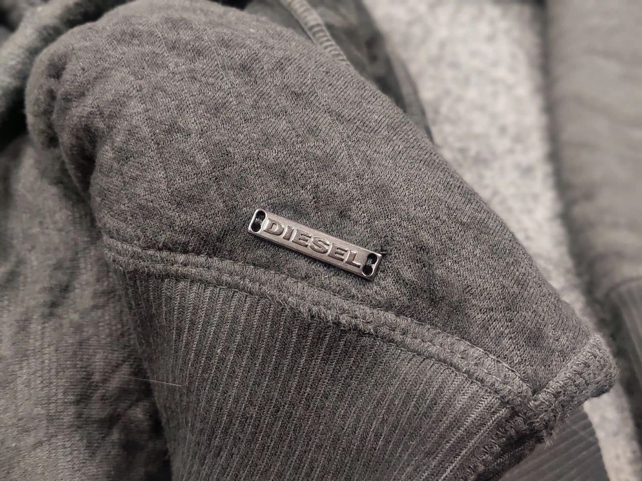 Diesel Diesel Snake Gray Faded Oversized Sweatshirts Vintage Style Size US M / EU 48-50 / 2 - 11 Thumbnail