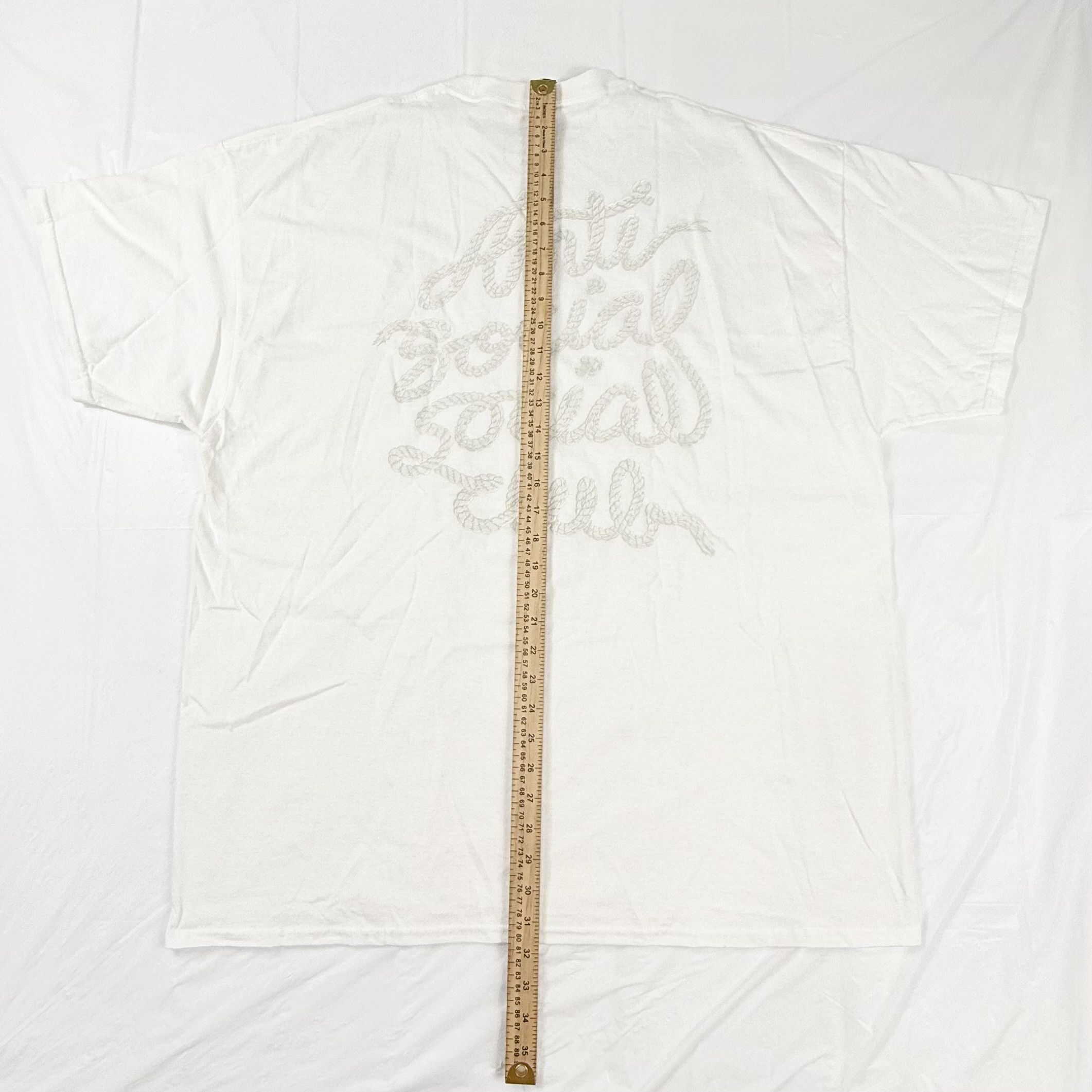 Anti Social Social Club Anti Social Social Club Lasso Mind Games Tee White 2XL Size US XXL / EU 58 / 5 - 3 Thumbnail
