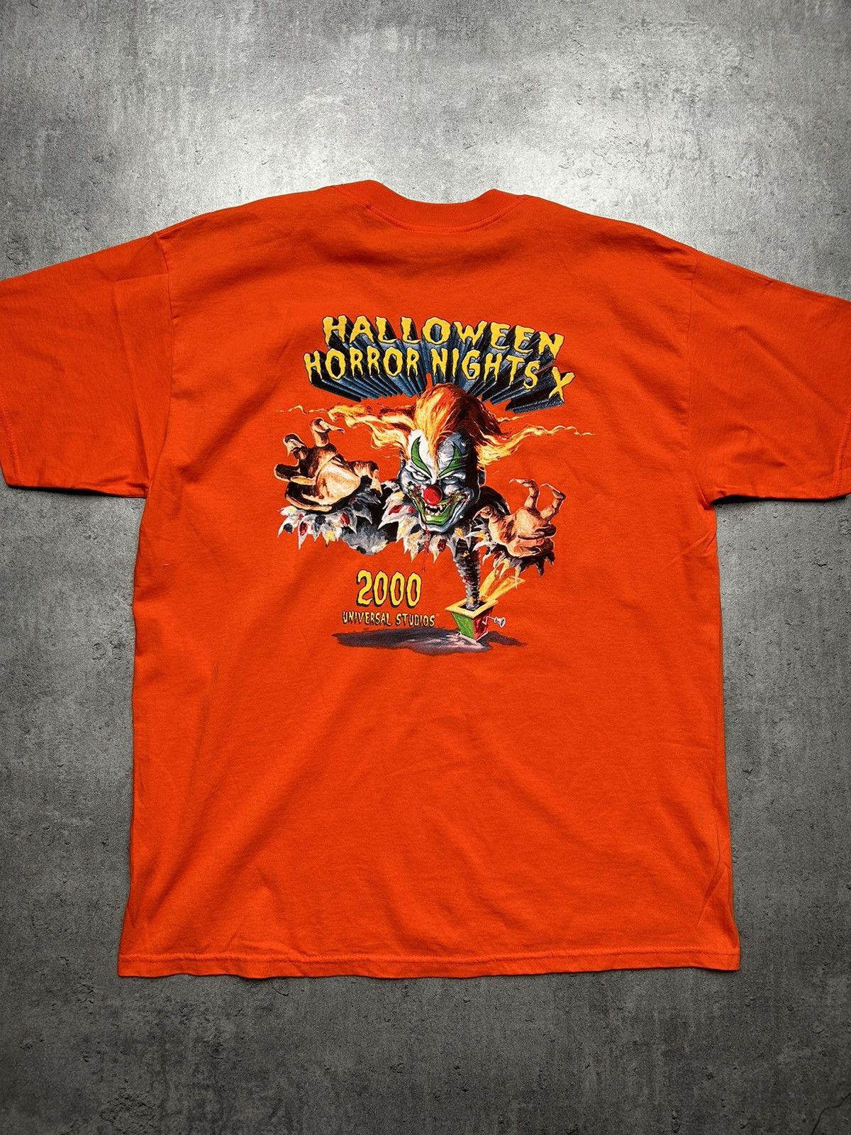Universal Studios Vintage Universal 2000 Halloween Horror Night X T-Shirt Size US XL / EU 56 / 4 - 2 Thumbnail