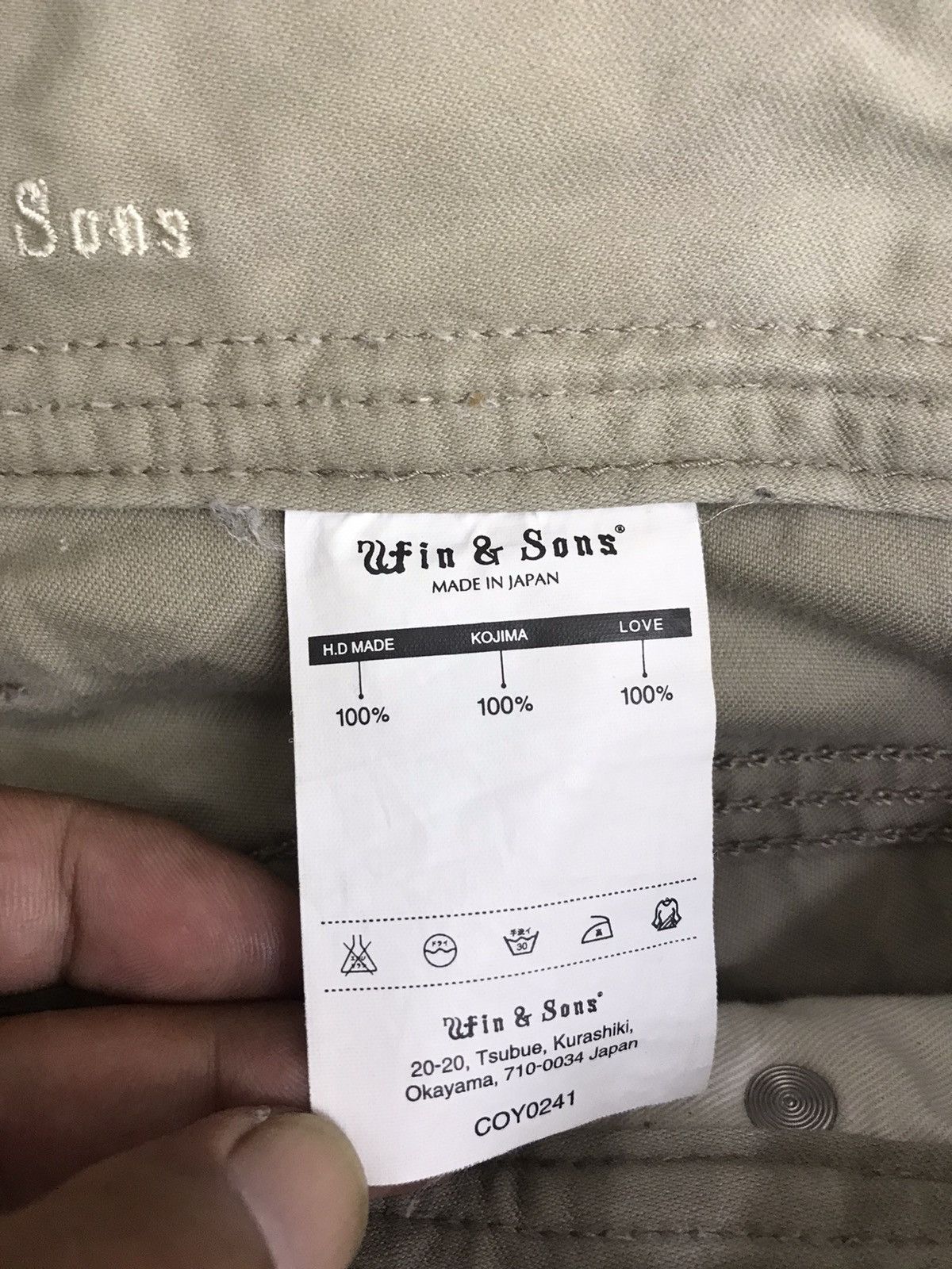 Japanese Brand FLAREE fin&Sons Japan Pant Size US 32 / EU 48 - 9 Thumbnail