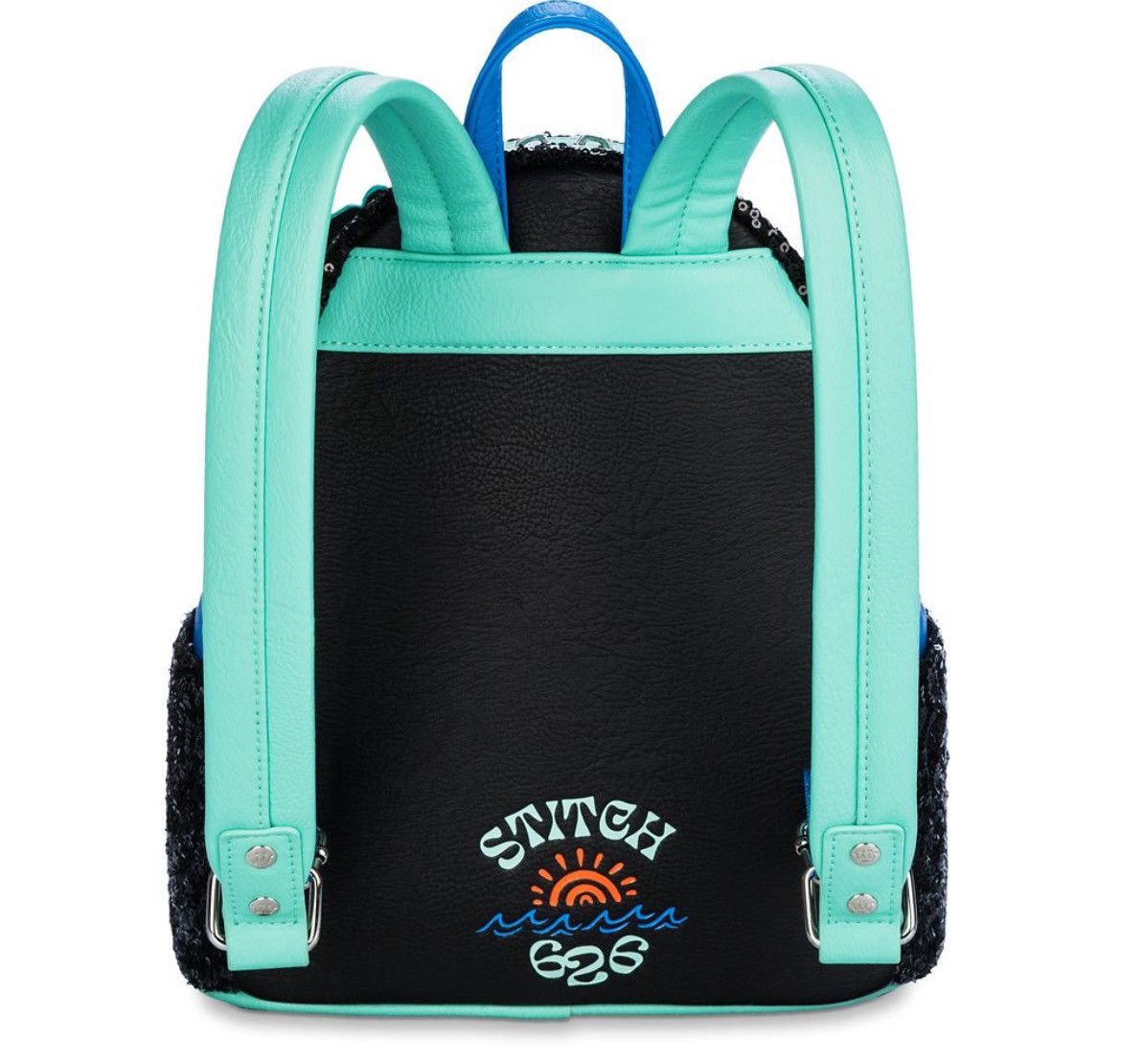 Disney Disney Loungefly Mini Backpack Stitch 626 Day - Black Sequin Size ONE SIZE - 2 Thumbnail