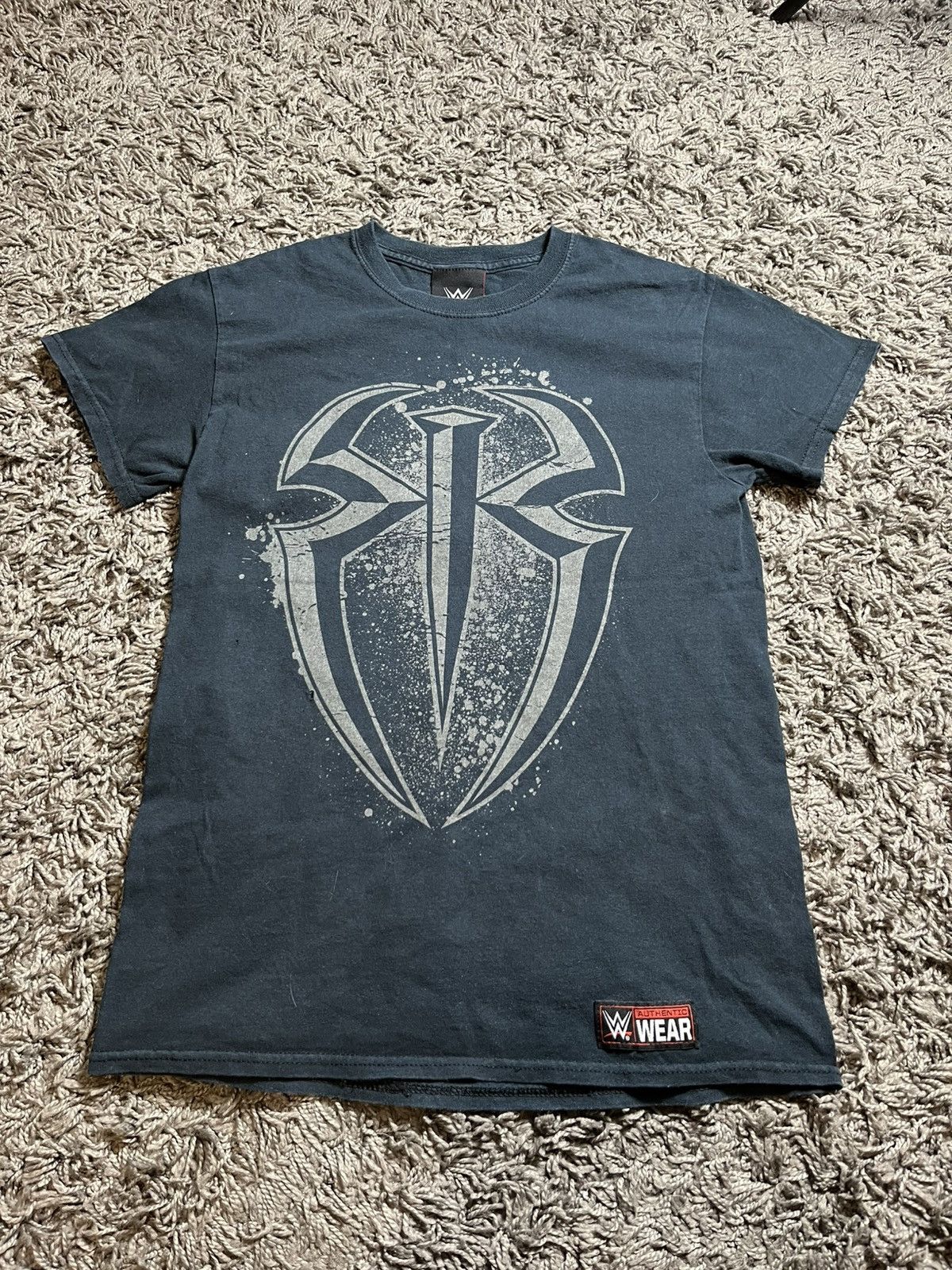 Vintage × WWE WWE ROMAN REIGNS “ONE VERSUS ALL” WRESTLING COTTON T-SHIRT Size US S / EU 44-46 / 1 - 2 Thumbnail