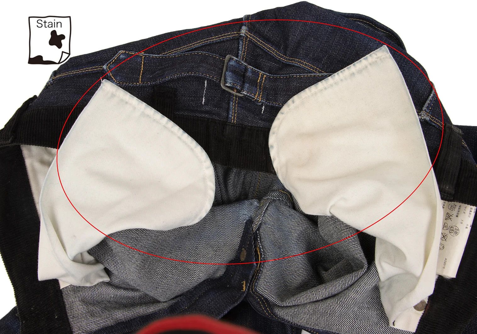Junya Watanabe Denim with Corduroy and Leather Pockets in Indigo Black XS Size US 30 / EU 46 - 5 Thumbnail