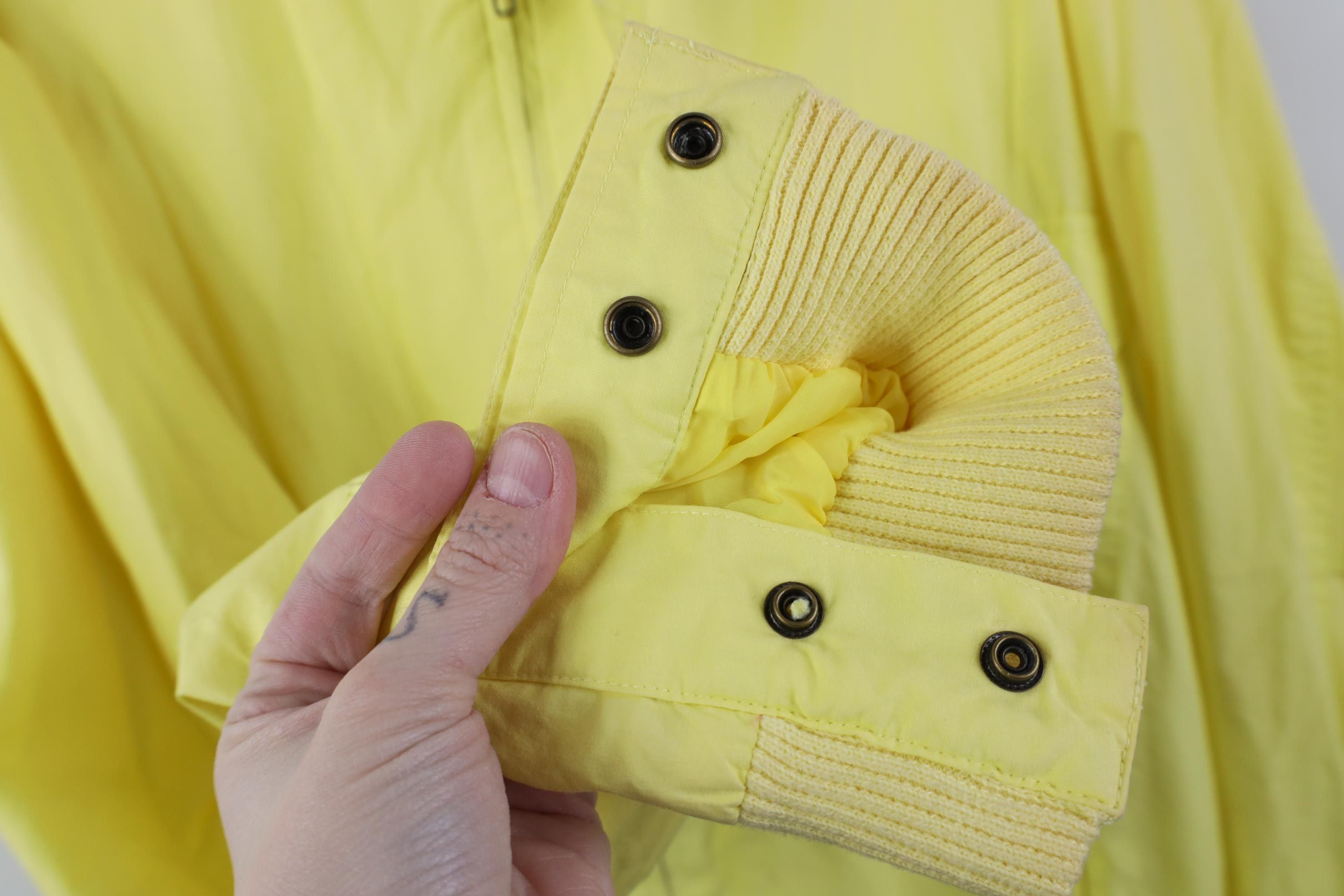 Vintage Vintage 80s 90s Streetwear Cafe Racer Bomber Jacket Yellow Size US XL / EU 56 / 4 - 10 Thumbnail